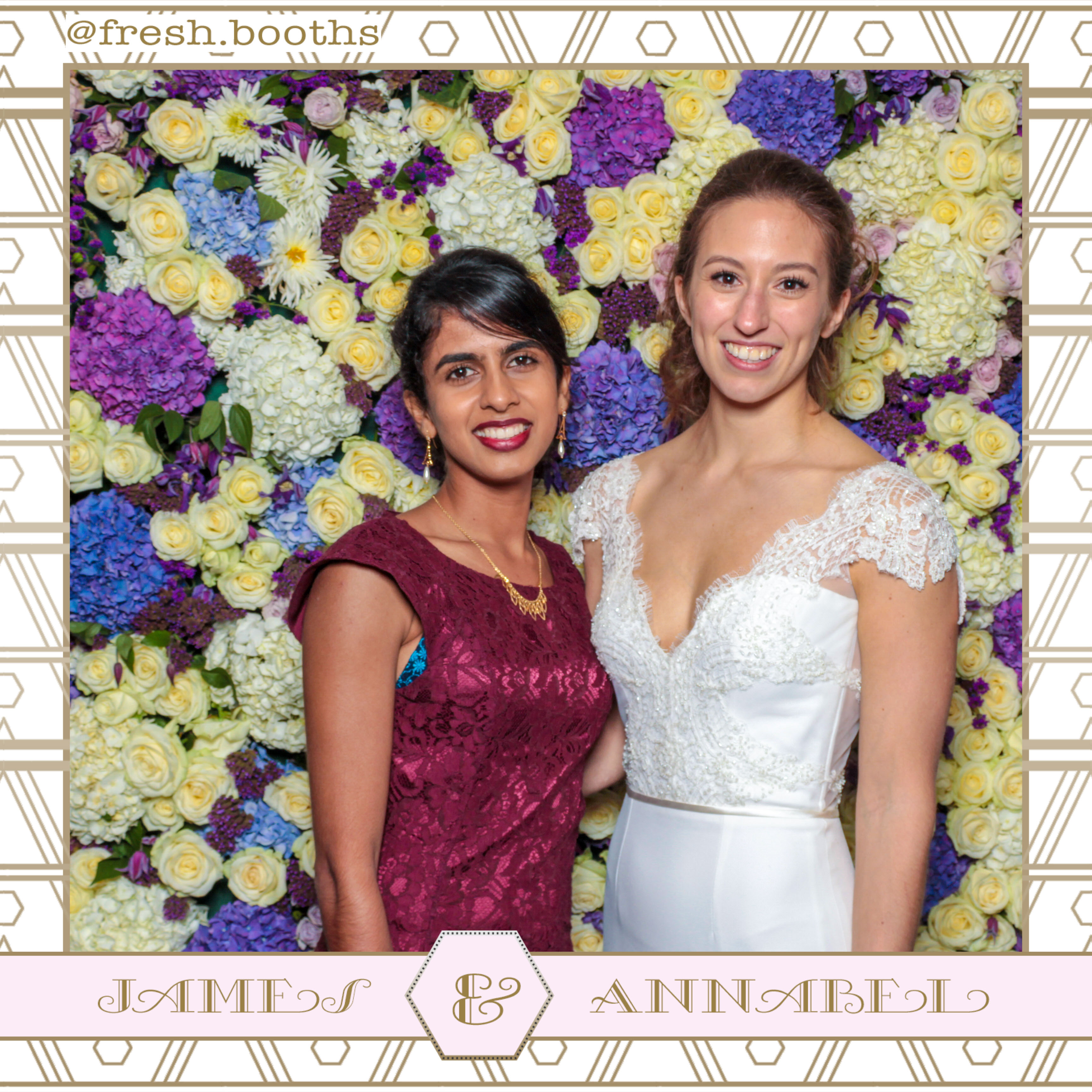 James & Annabel Wedding | View more photos from the event at gallery.freshbooths.com/u/FreshBooths/James-Annabel-Wedding