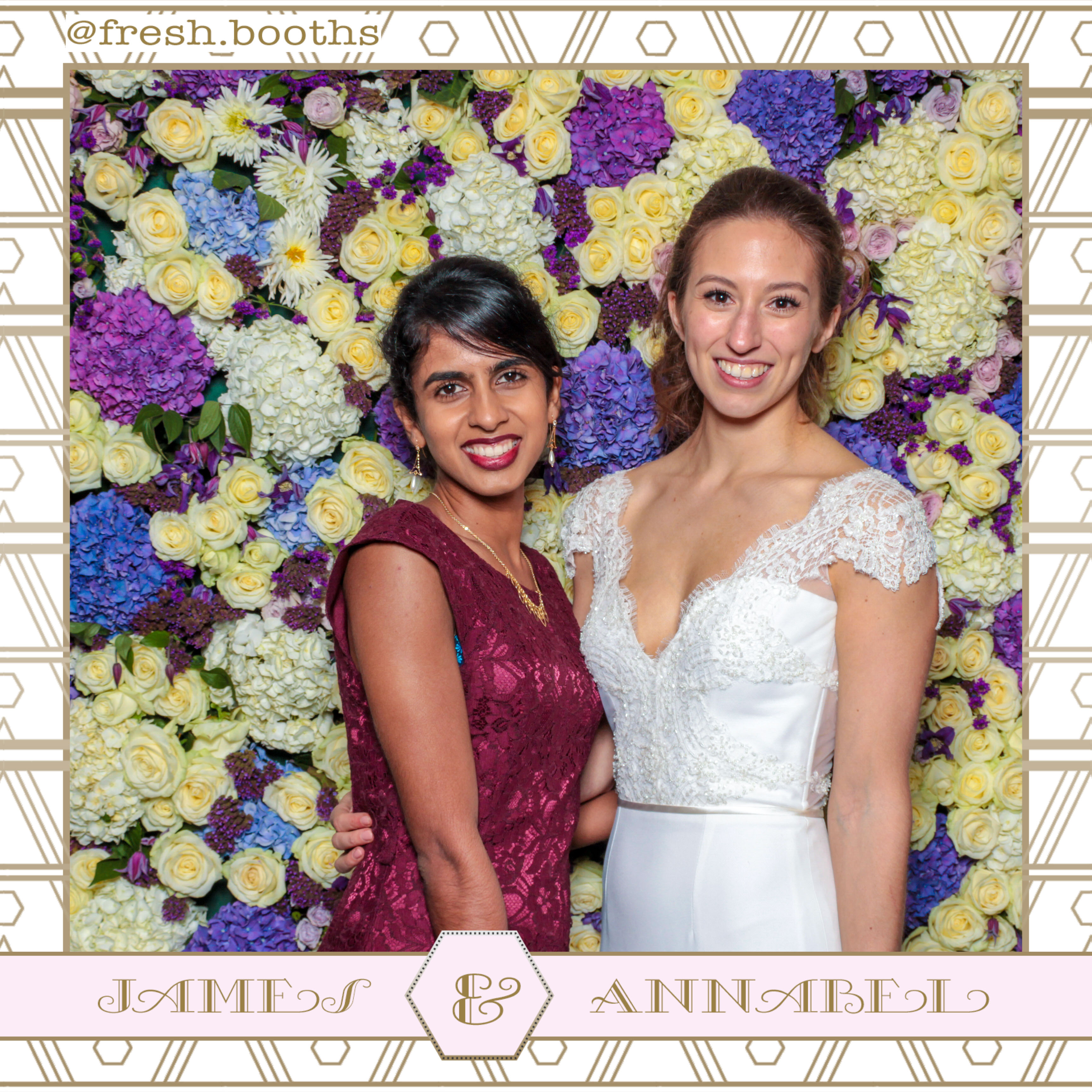 James & Annabel Wedding | View more photos from the event at gallery.freshbooths.com/u/FreshBooths/James-Annabel-Wedding