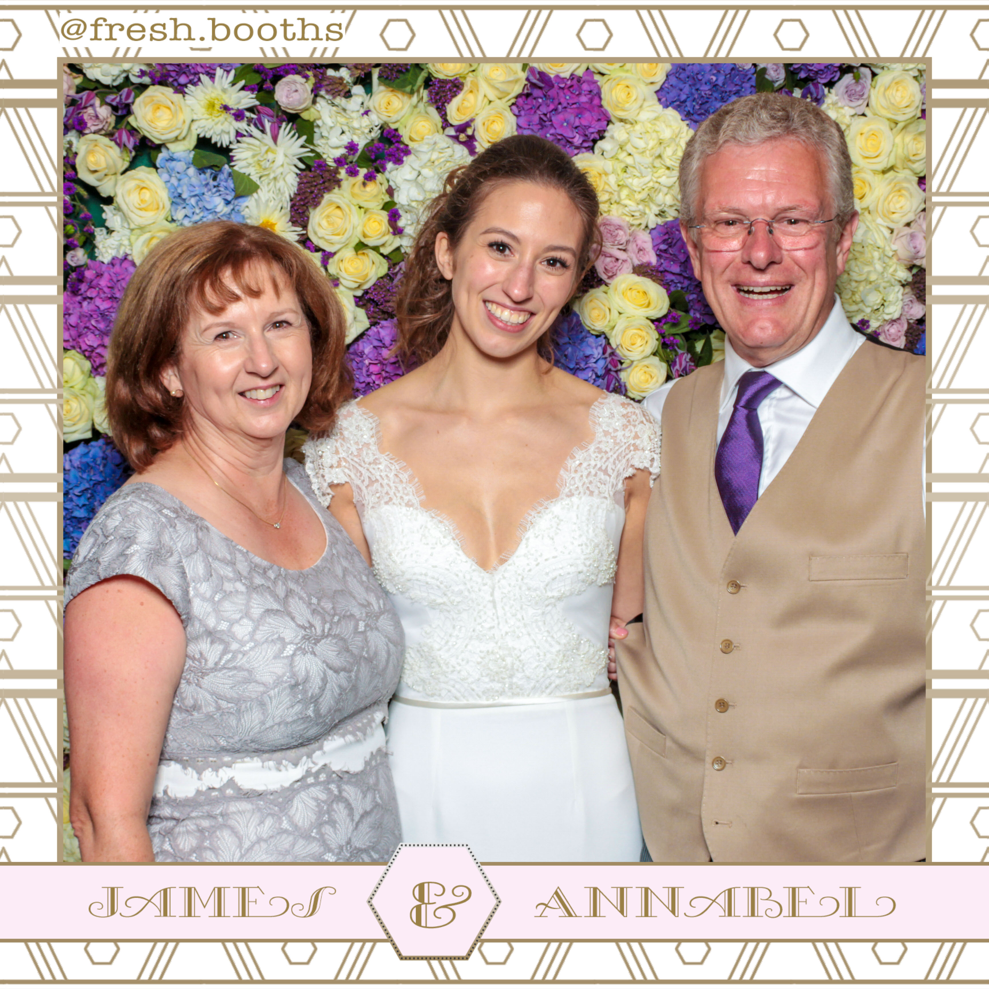 James & Annabel Wedding | View more photos from the event at gallery.freshbooths.com/u/FreshBooths/James-Annabel-Wedding