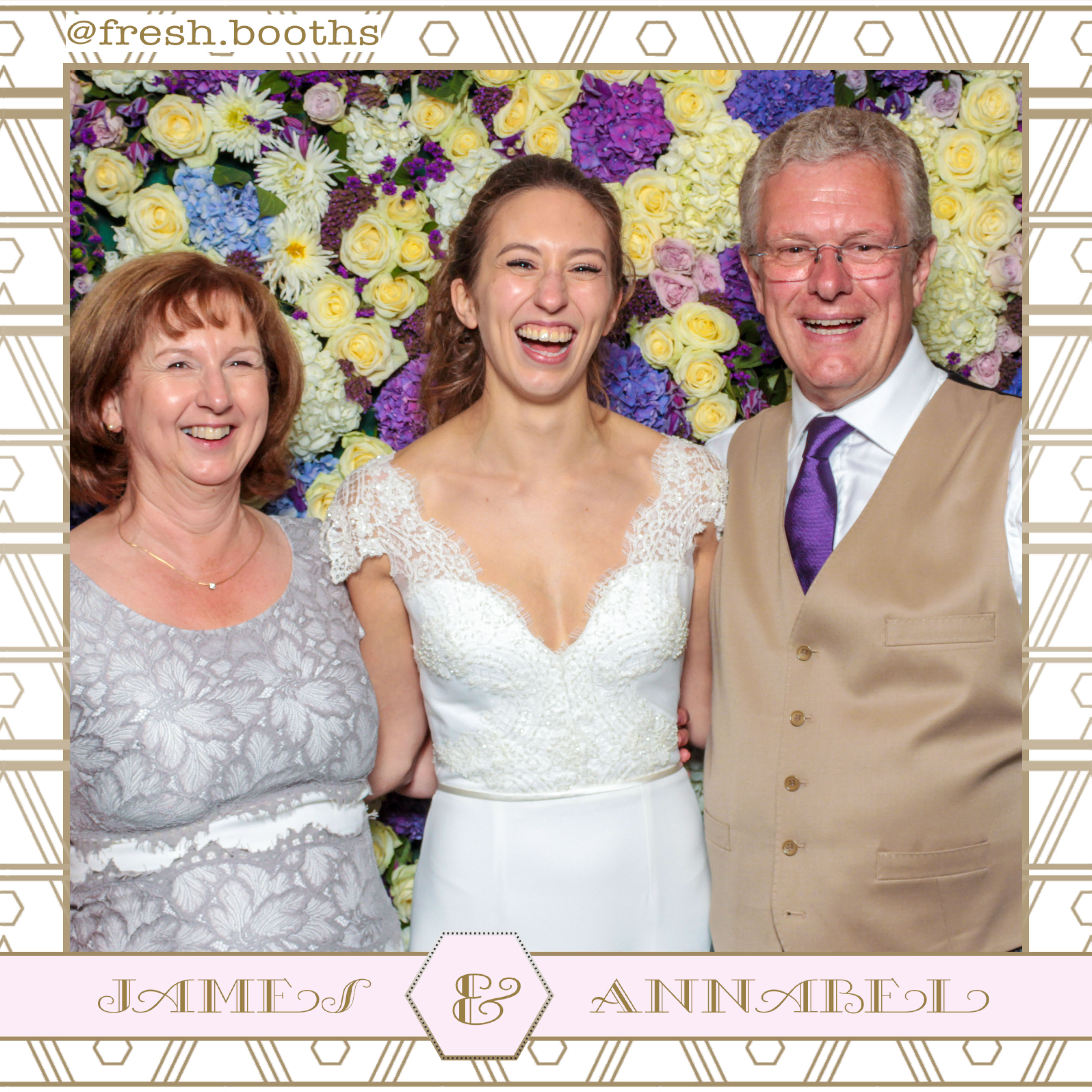 James & Annabel Wedding | View more photos from the event at gallery.freshbooths.com/u/FreshBooths/James-Annabel-Wedding