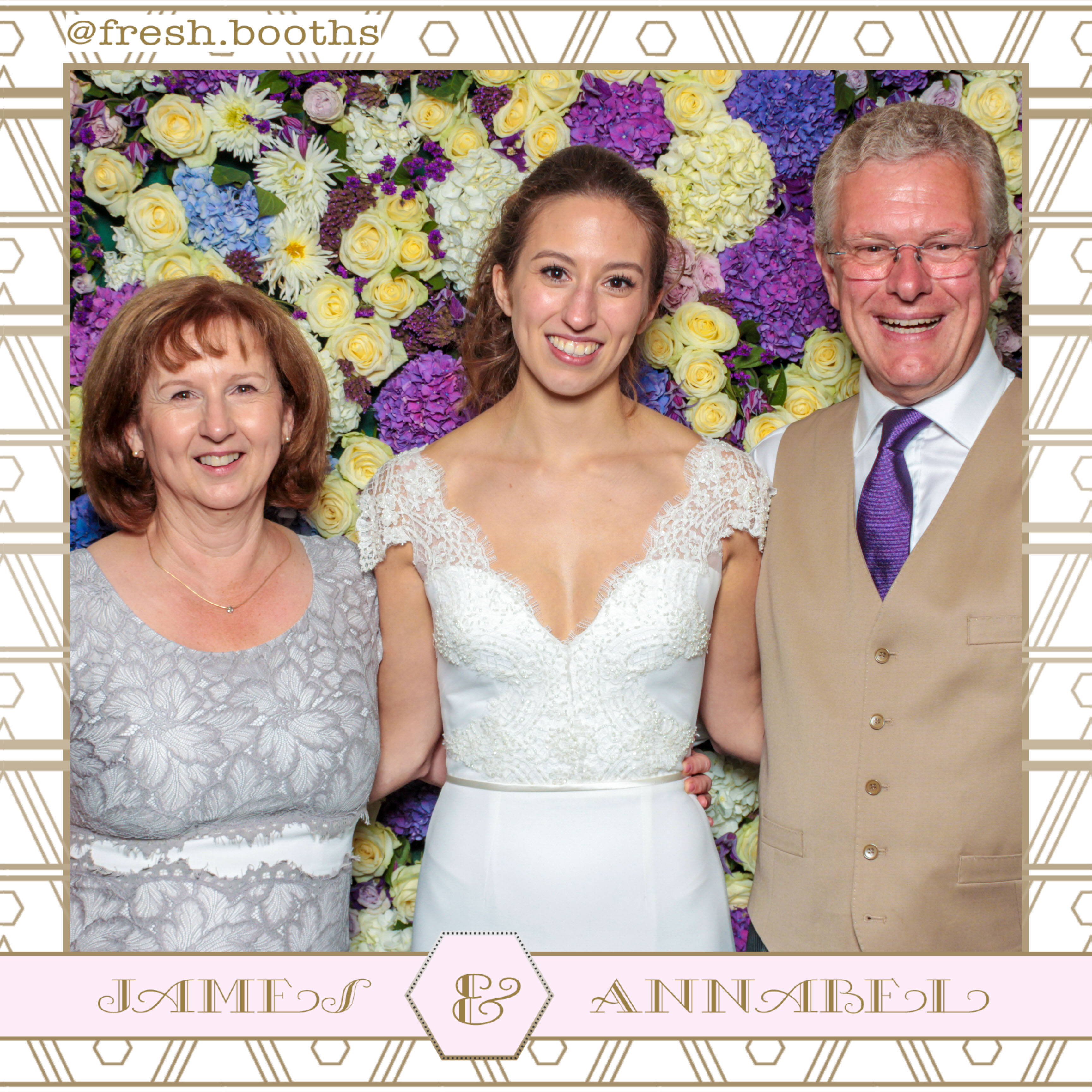 James & Annabel Wedding | View more photos from the event at gallery.freshbooths.com/u/FreshBooths/James-Annabel-Wedding