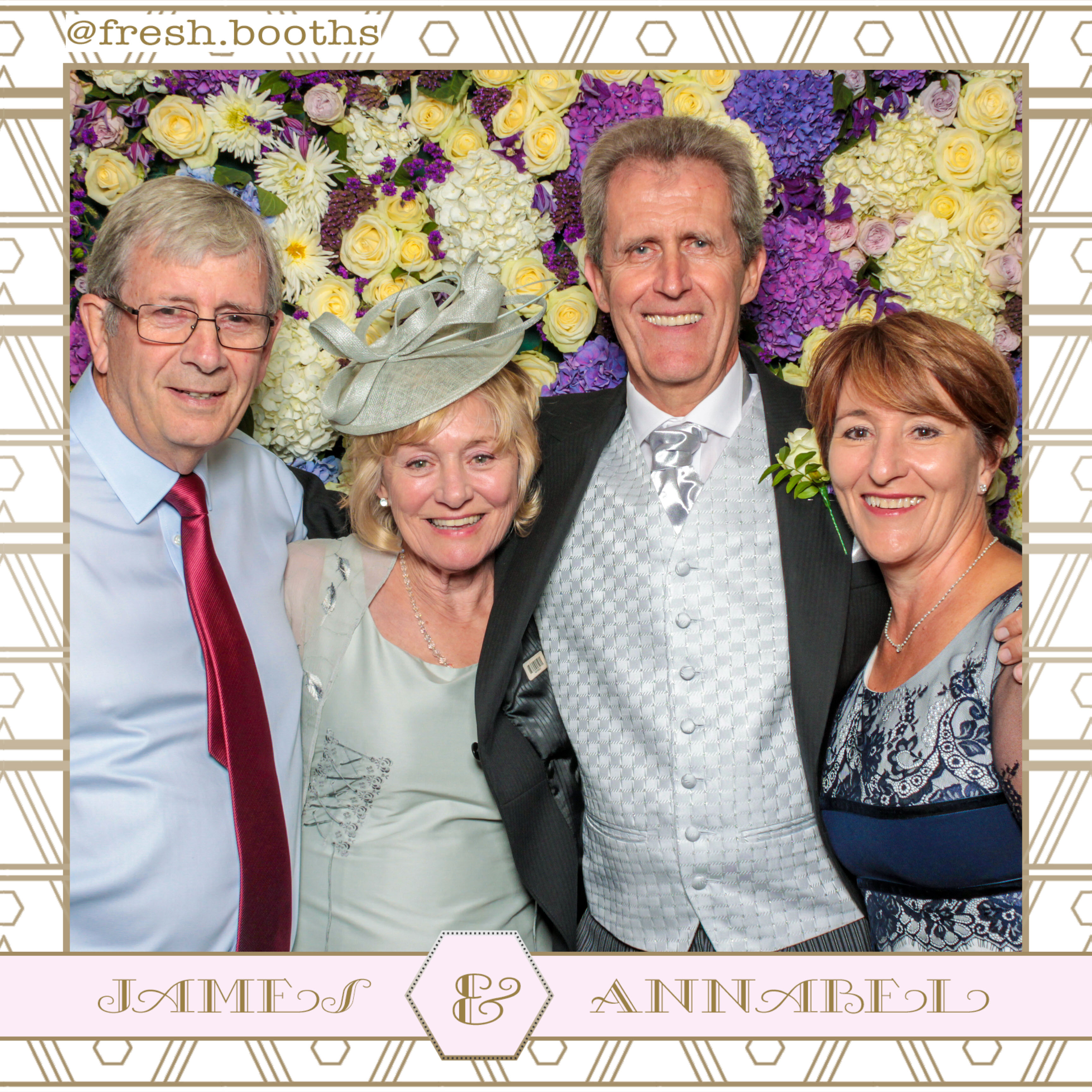 James & Annabel Wedding | View more photos from the event at gallery.freshbooths.com/u/FreshBooths/James-Annabel-Wedding