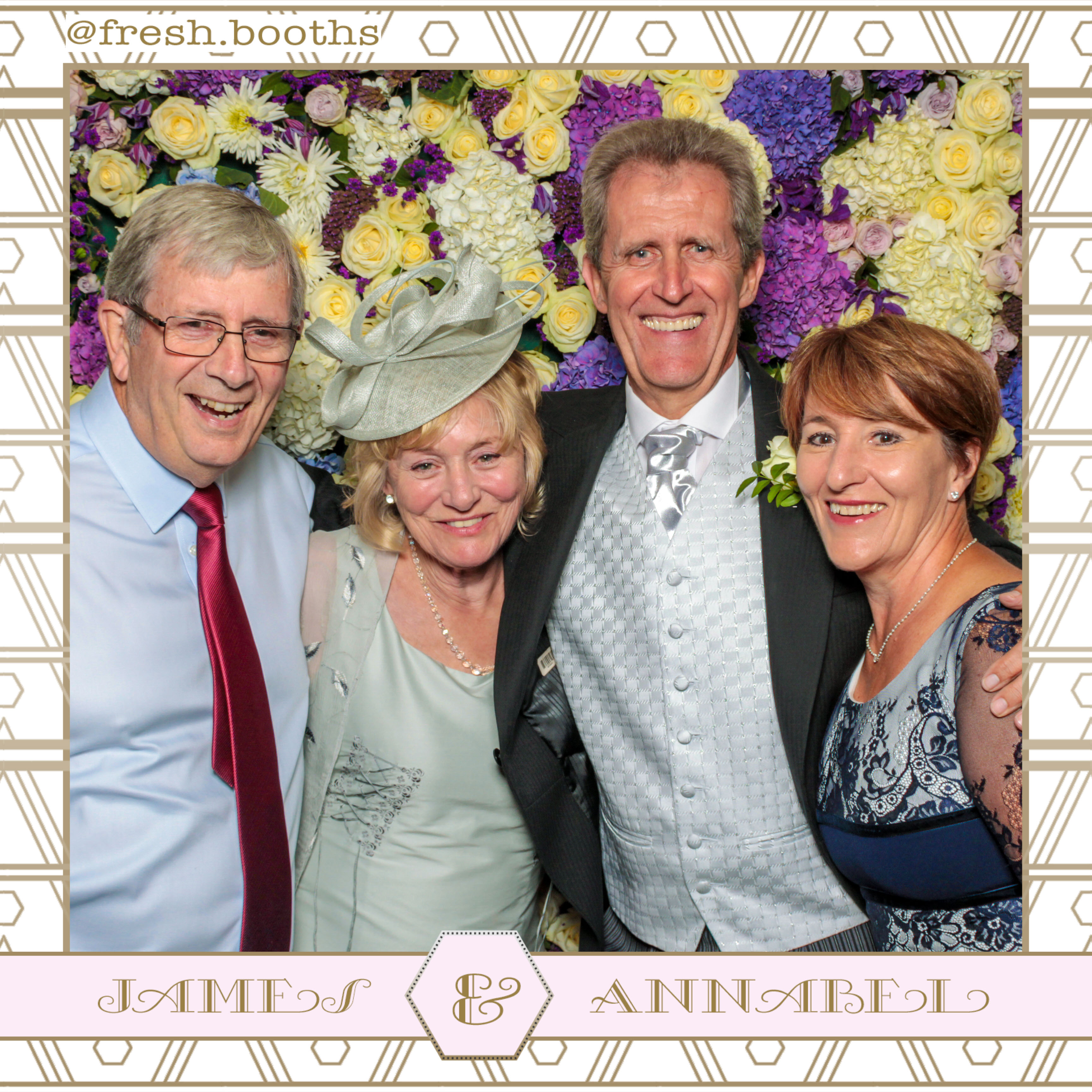 James & Annabel Wedding | View more photos from the event at gallery.freshbooths.com/u/FreshBooths/James-Annabel-Wedding
