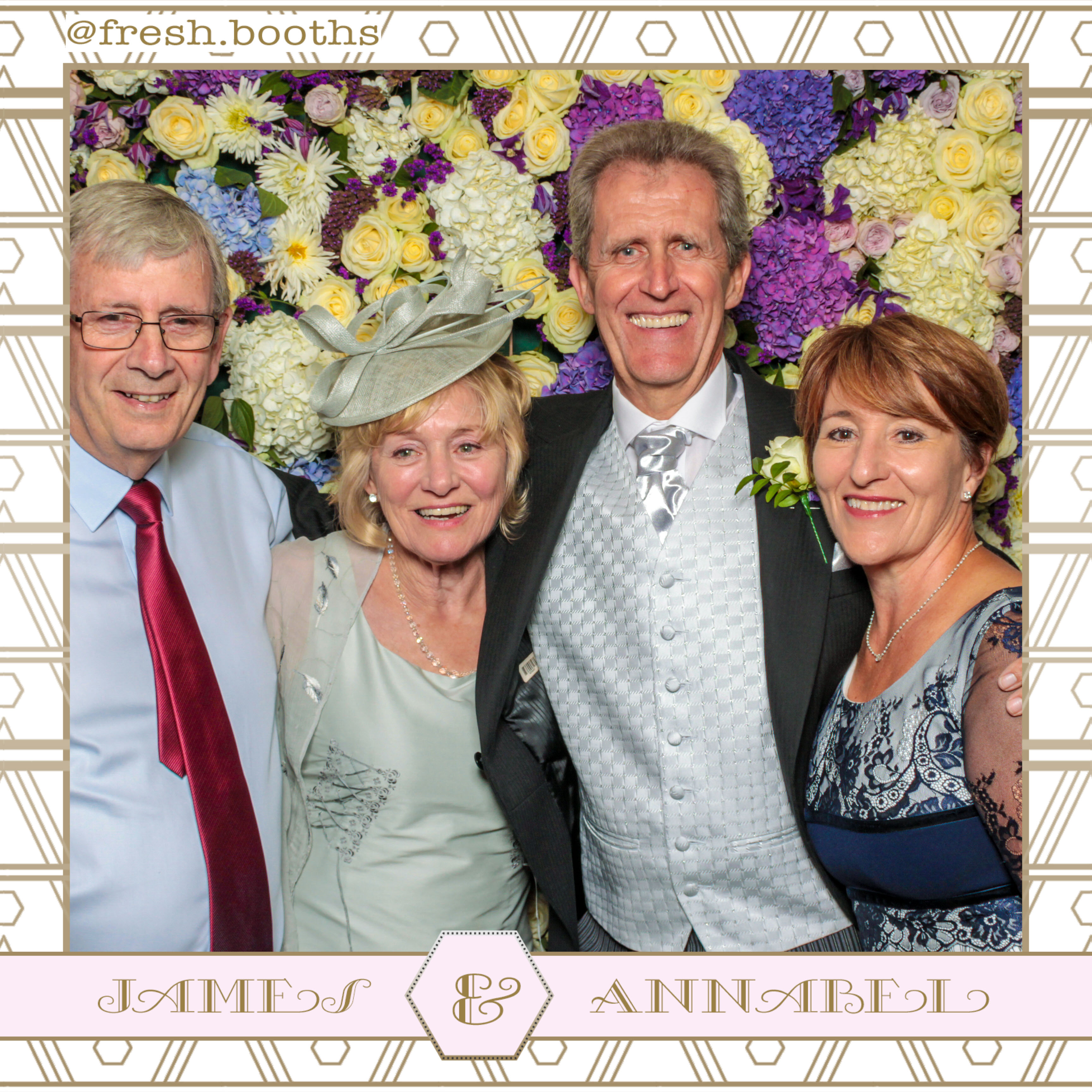 James & Annabel Wedding | View more photos from the event at gallery.freshbooths.com/u/FreshBooths/James-Annabel-Wedding