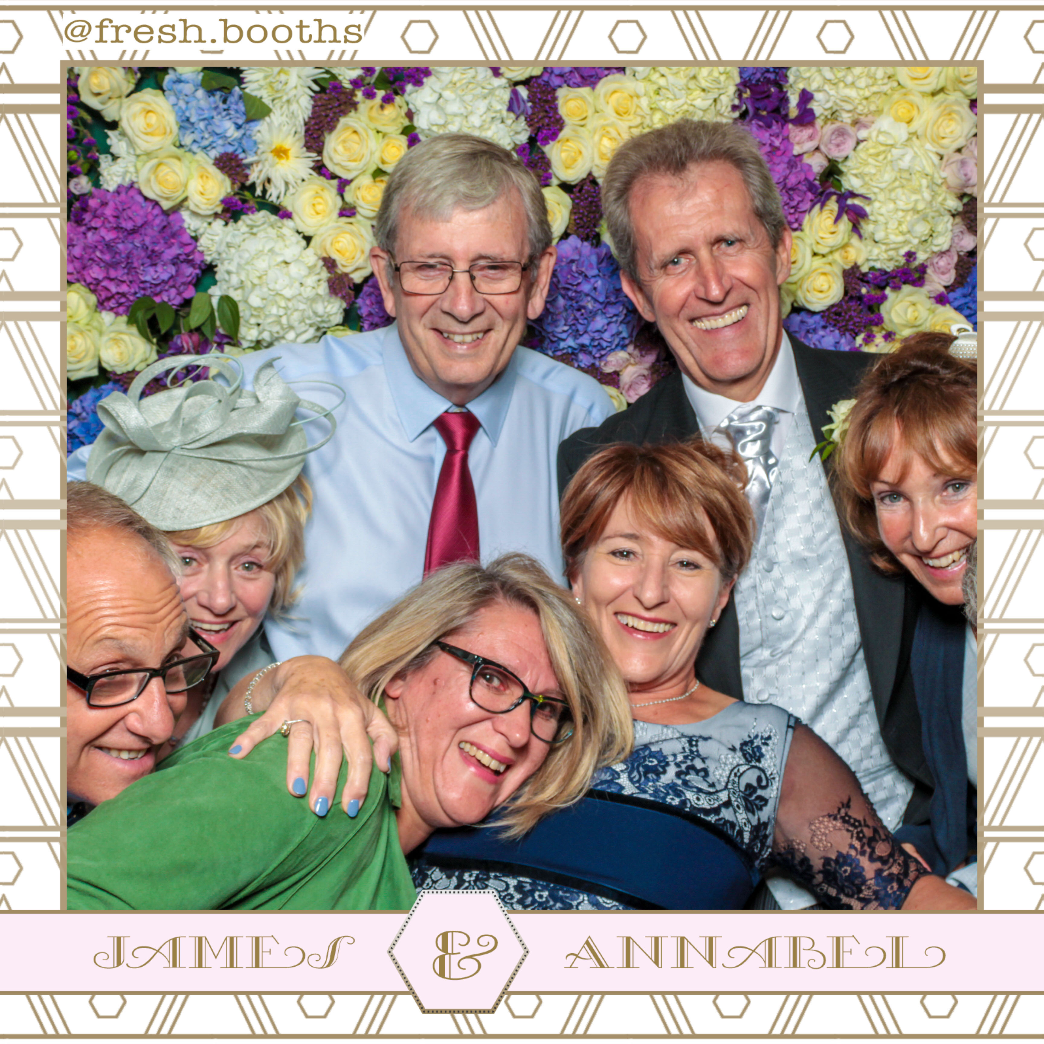 James & Annabel Wedding | View more photos from the event at gallery.freshbooths.com/u/FreshBooths/James-Annabel-Wedding