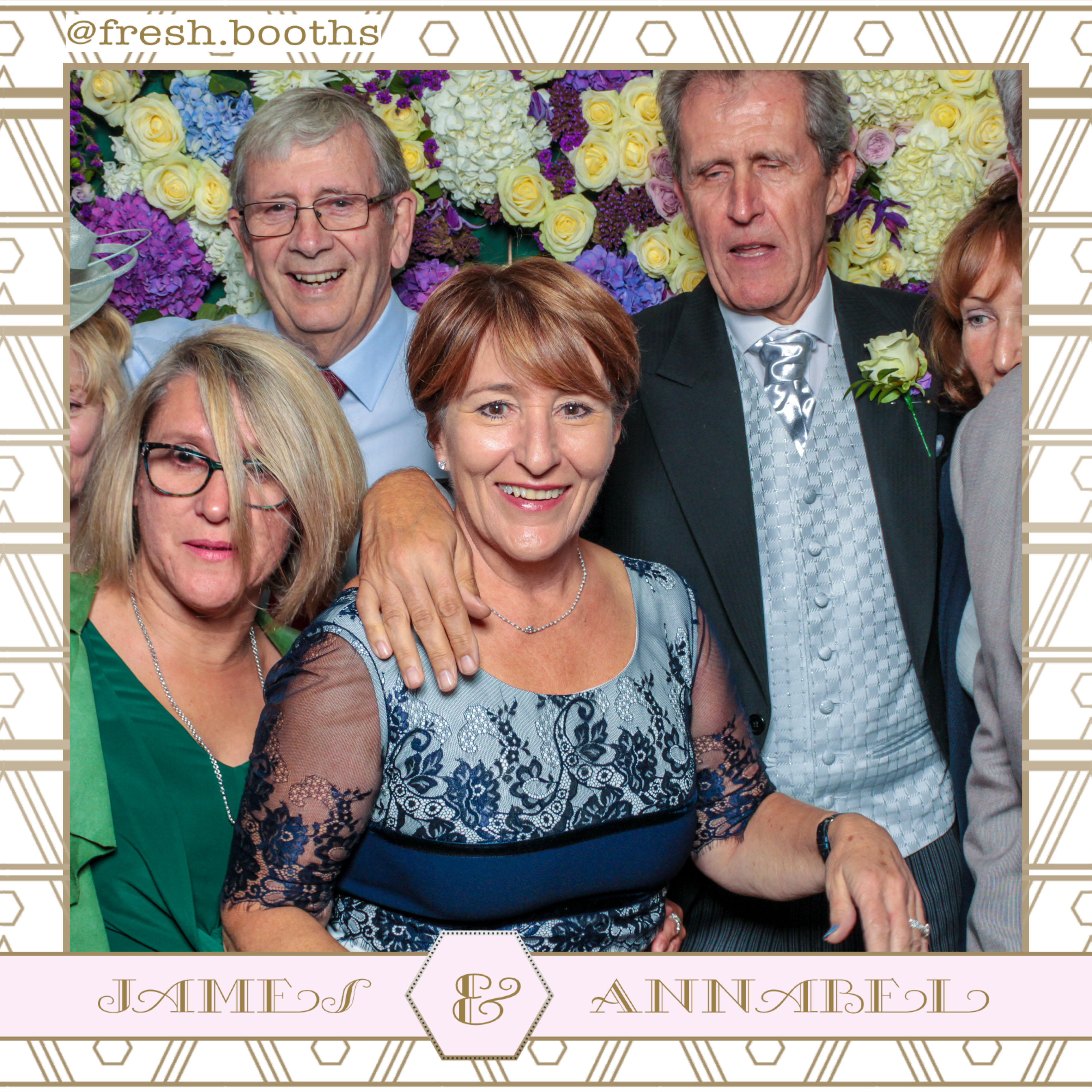 James & Annabel Wedding | View more photos from the event at gallery.freshbooths.com/u/FreshBooths/James-Annabel-Wedding