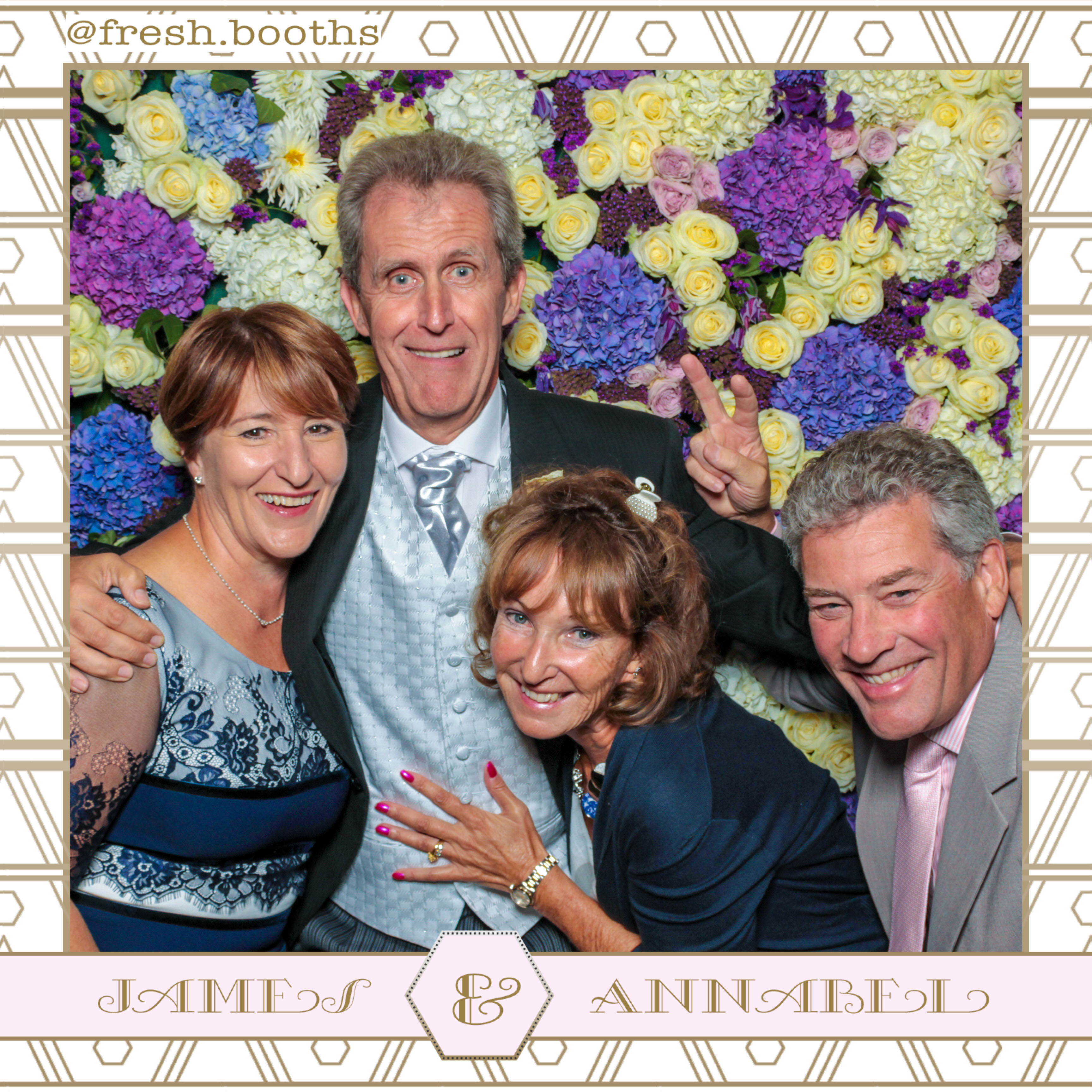 James & Annabel Wedding | View more photos from the event at gallery.freshbooths.com/u/FreshBooths/James-Annabel-Wedding