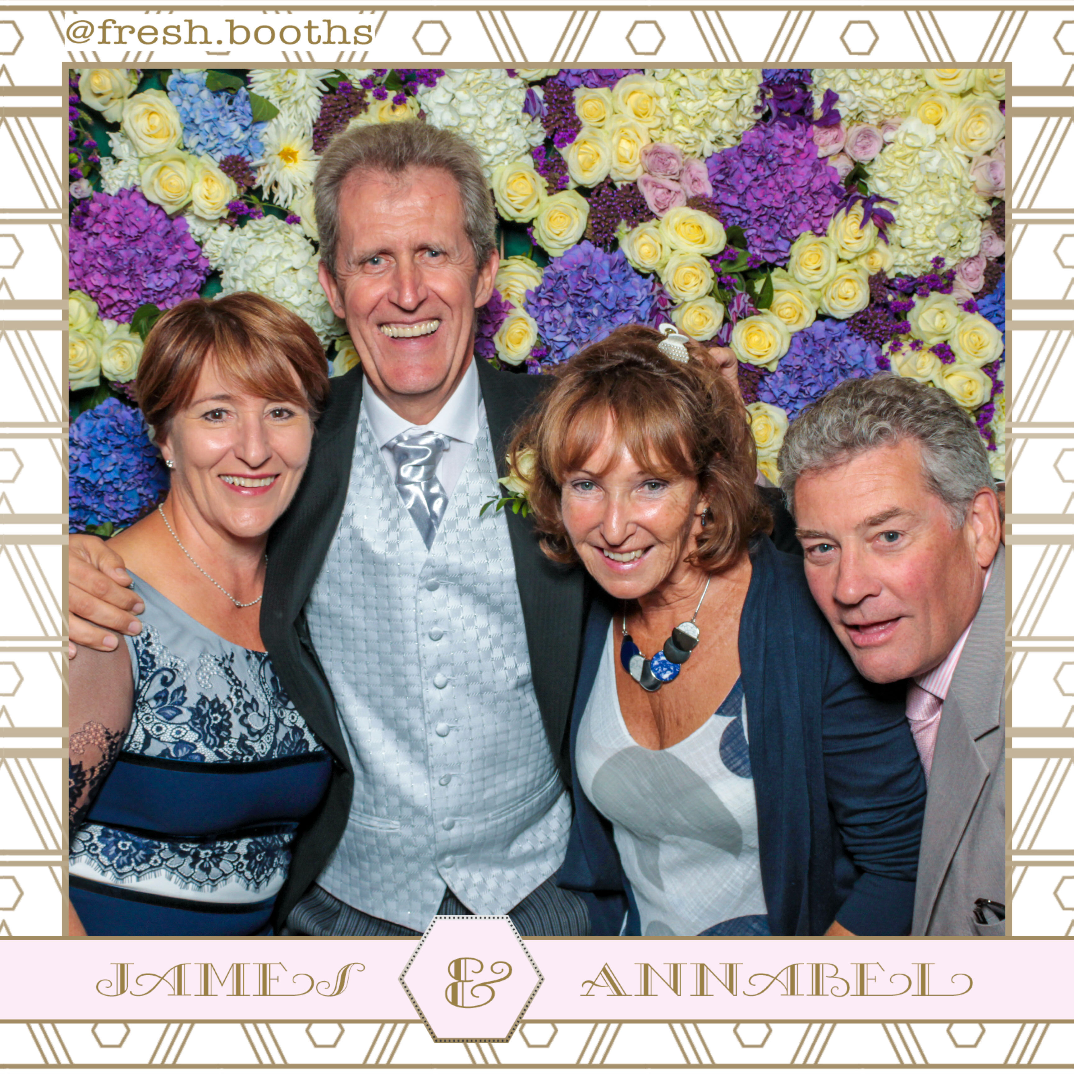James & Annabel Wedding | View more photos from the event at gallery.freshbooths.com/u/FreshBooths/James-Annabel-Wedding