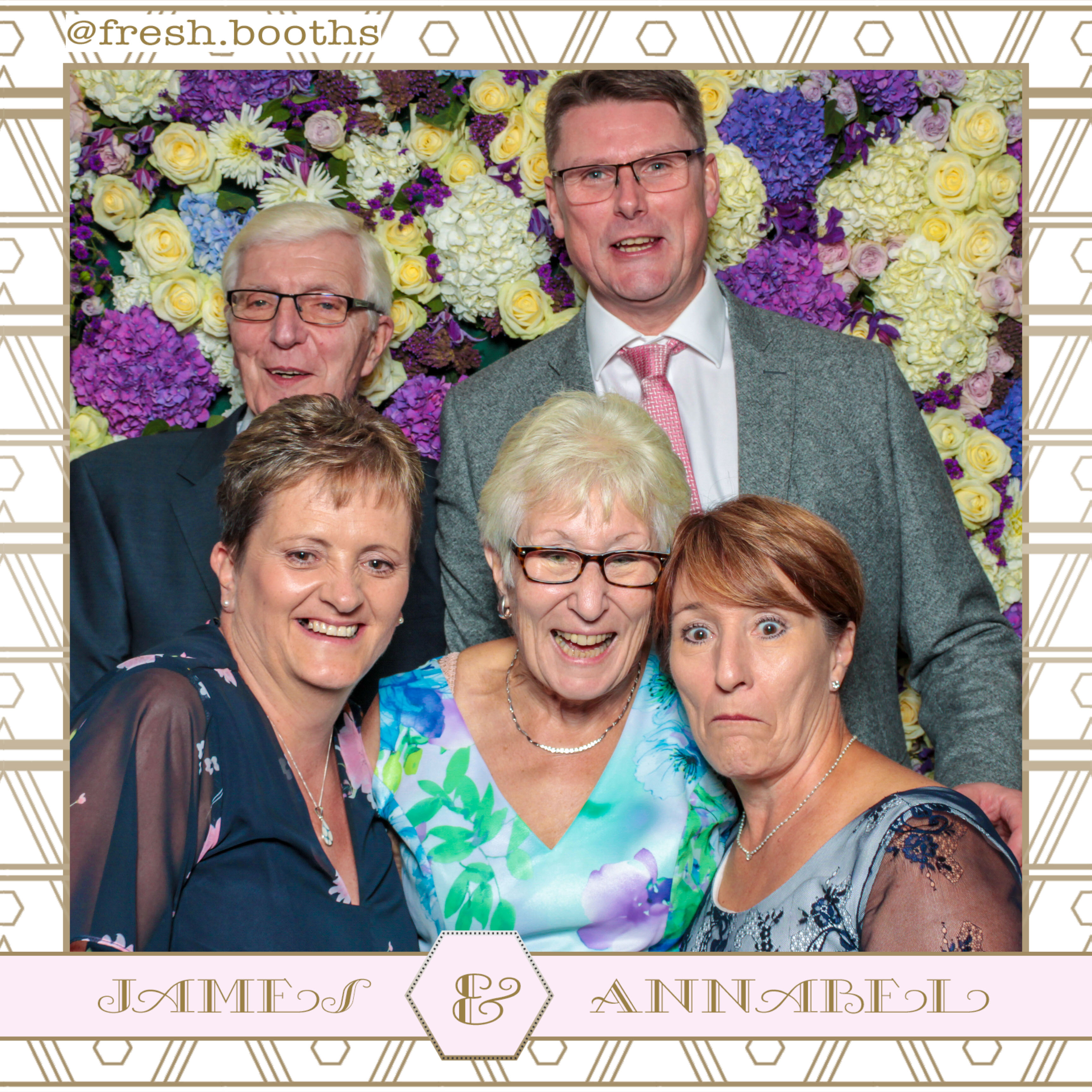 James & Annabel Wedding | View more photos from the event at gallery.freshbooths.com/u/FreshBooths/James-Annabel-Wedding