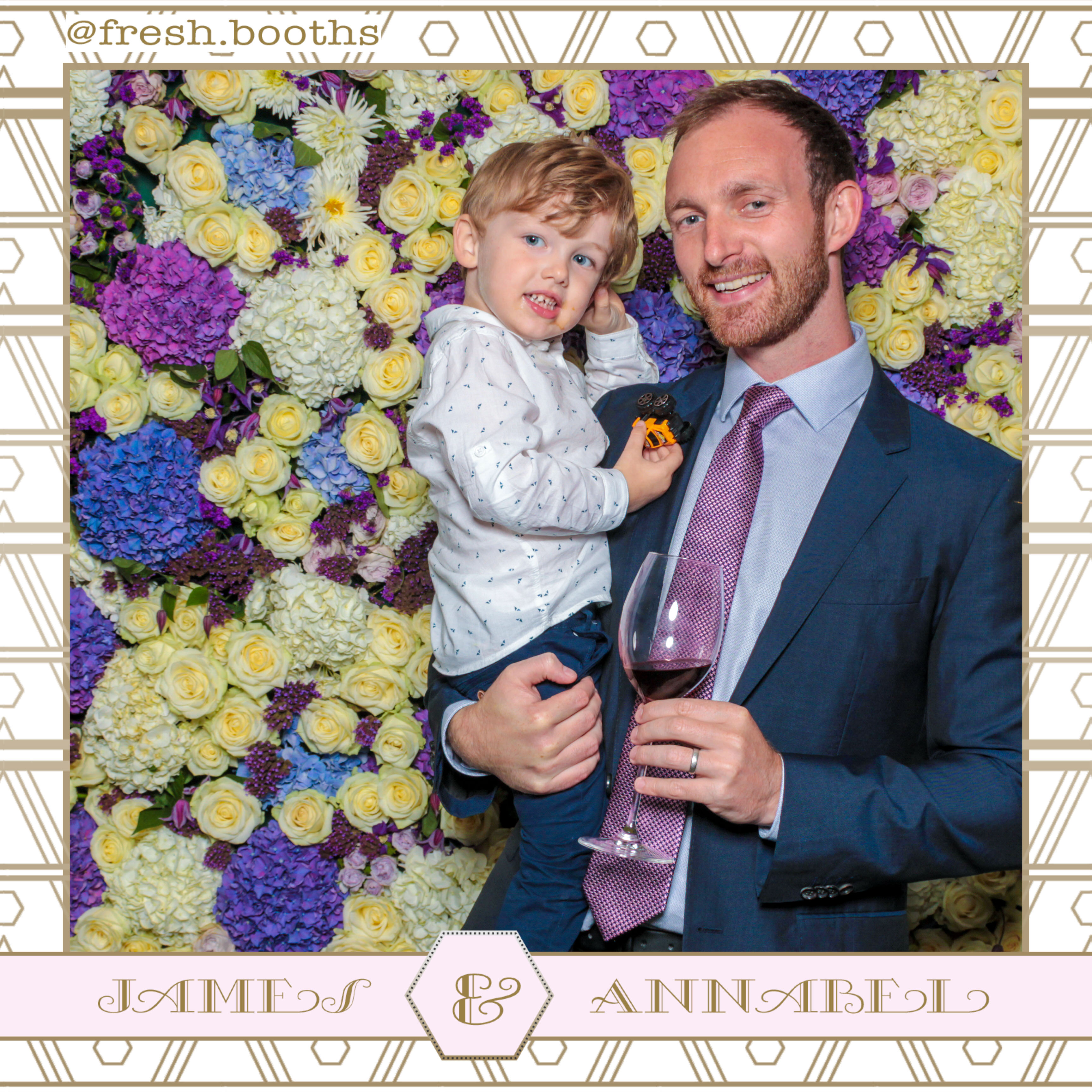 James & Annabel Wedding | View more photos from the event at gallery.freshbooths.com/u/FreshBooths/James-Annabel-Wedding
