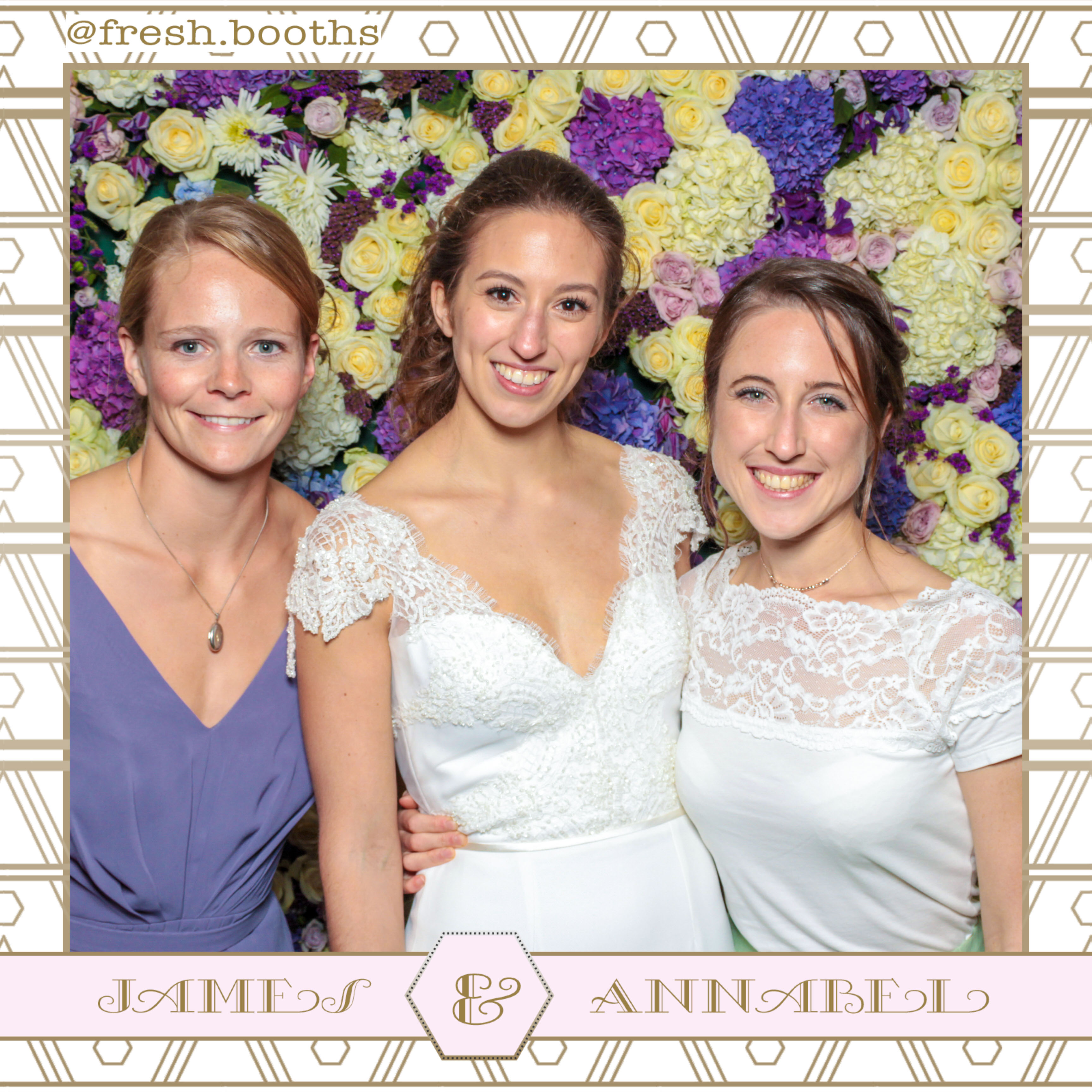 James & Annabel Wedding | View more photos from the event at gallery.freshbooths.com/u/FreshBooths/James-Annabel-Wedding