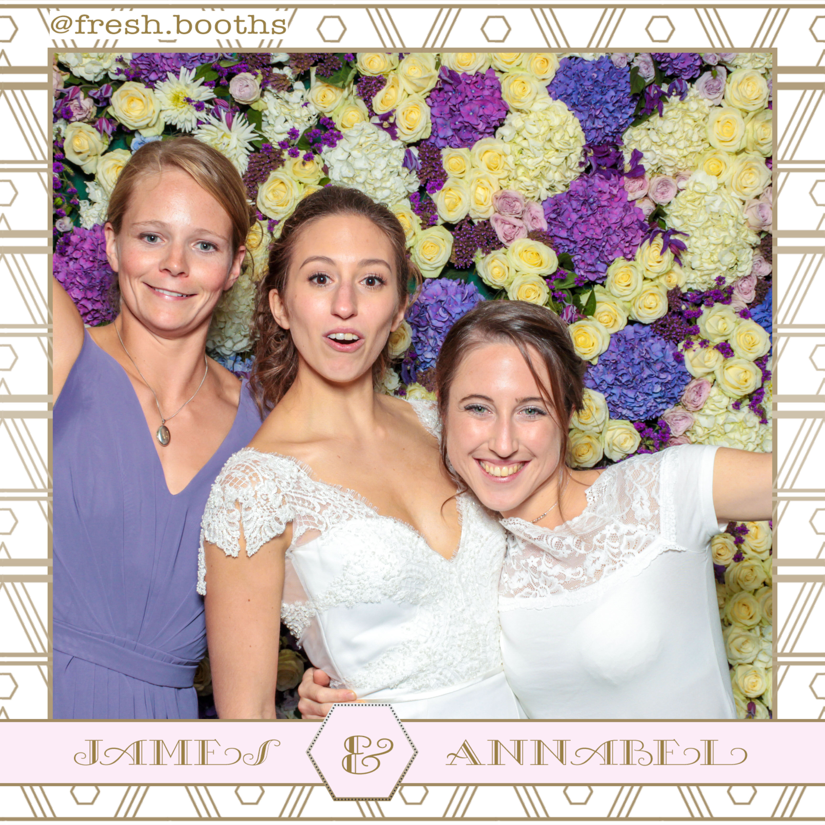James & Annabel Wedding | View more photos from the event at gallery.freshbooths.com/u/FreshBooths/James-Annabel-Wedding