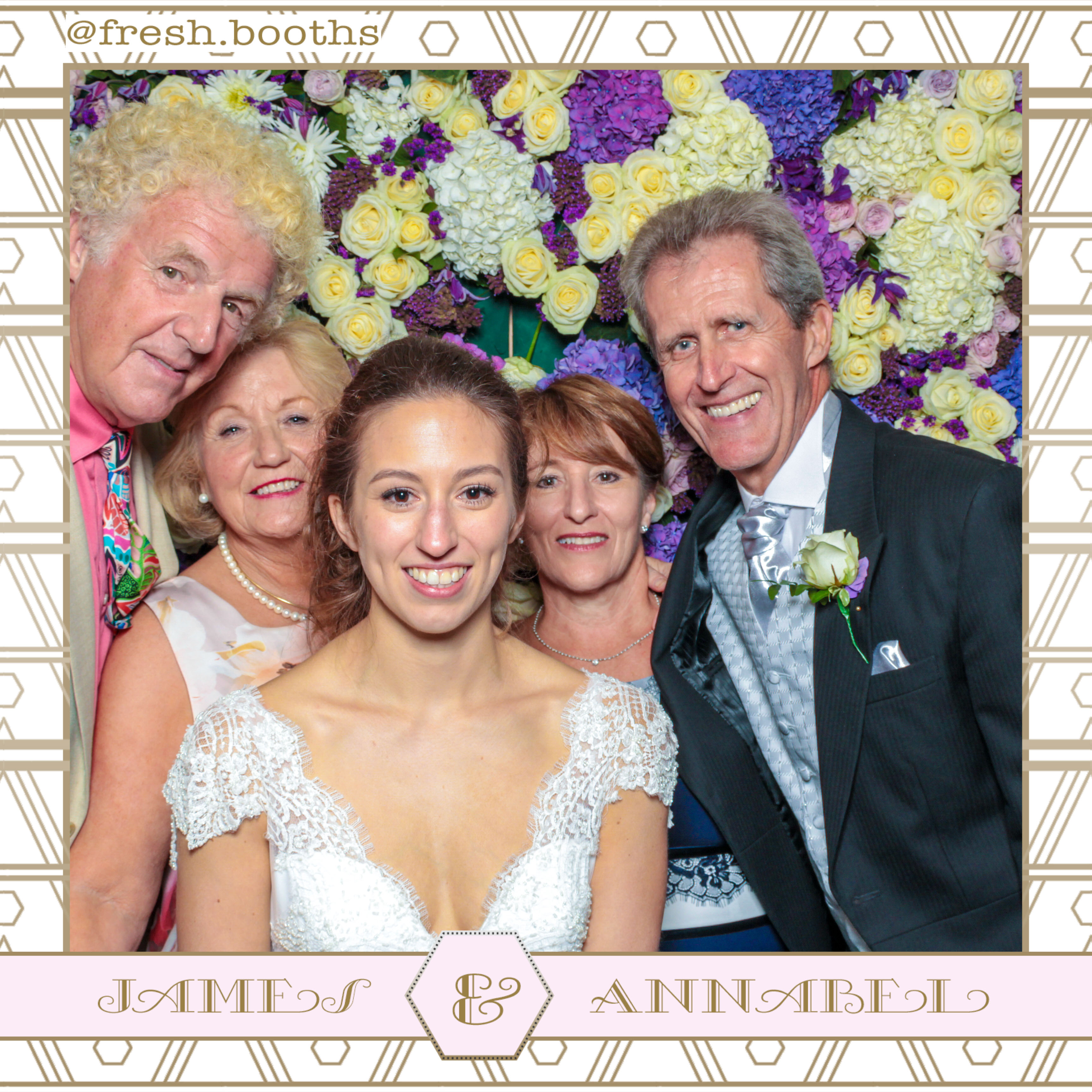 James & Annabel Wedding | View more photos from the event at gallery.freshbooths.com/u/FreshBooths/James-Annabel-Wedding