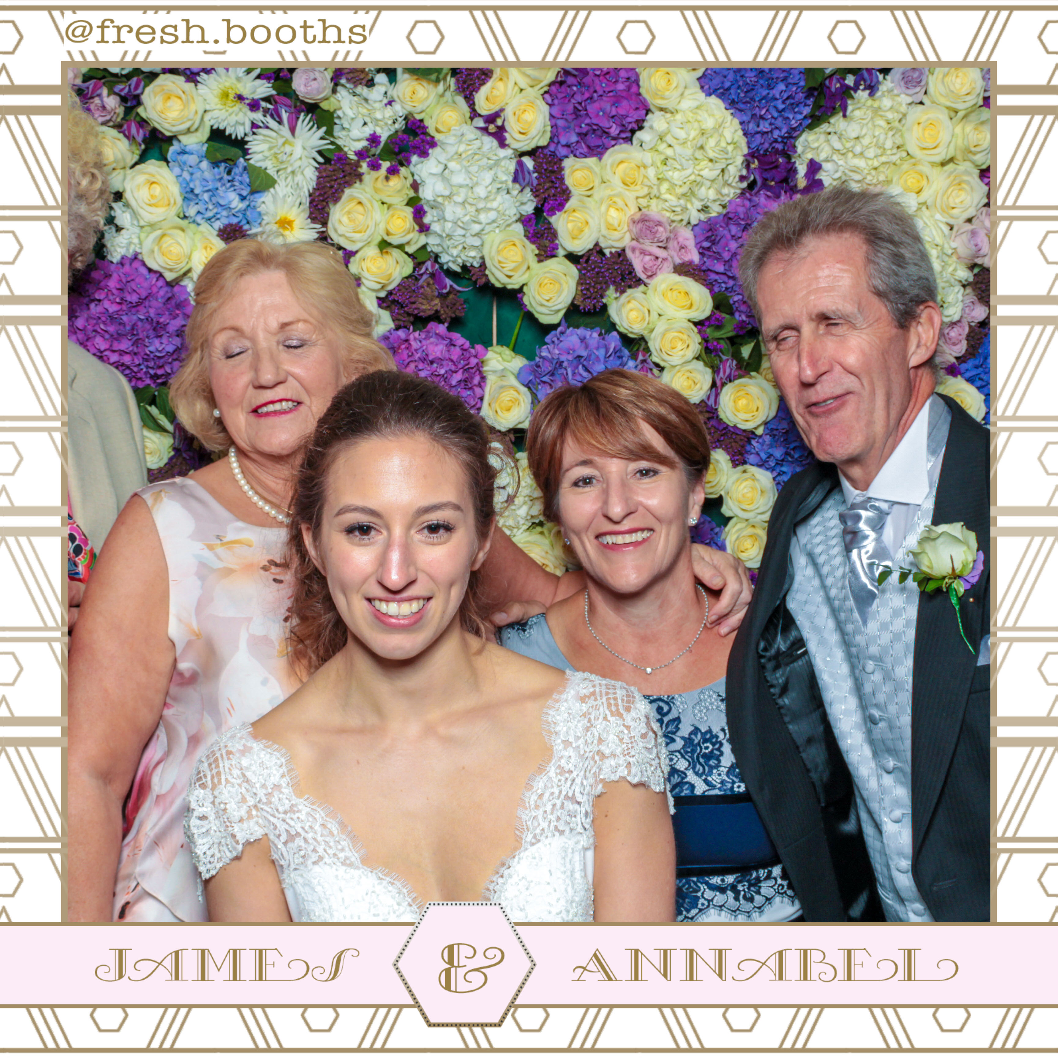 James & Annabel Wedding | View more photos from the event at gallery.freshbooths.com/u/FreshBooths/James-Annabel-Wedding