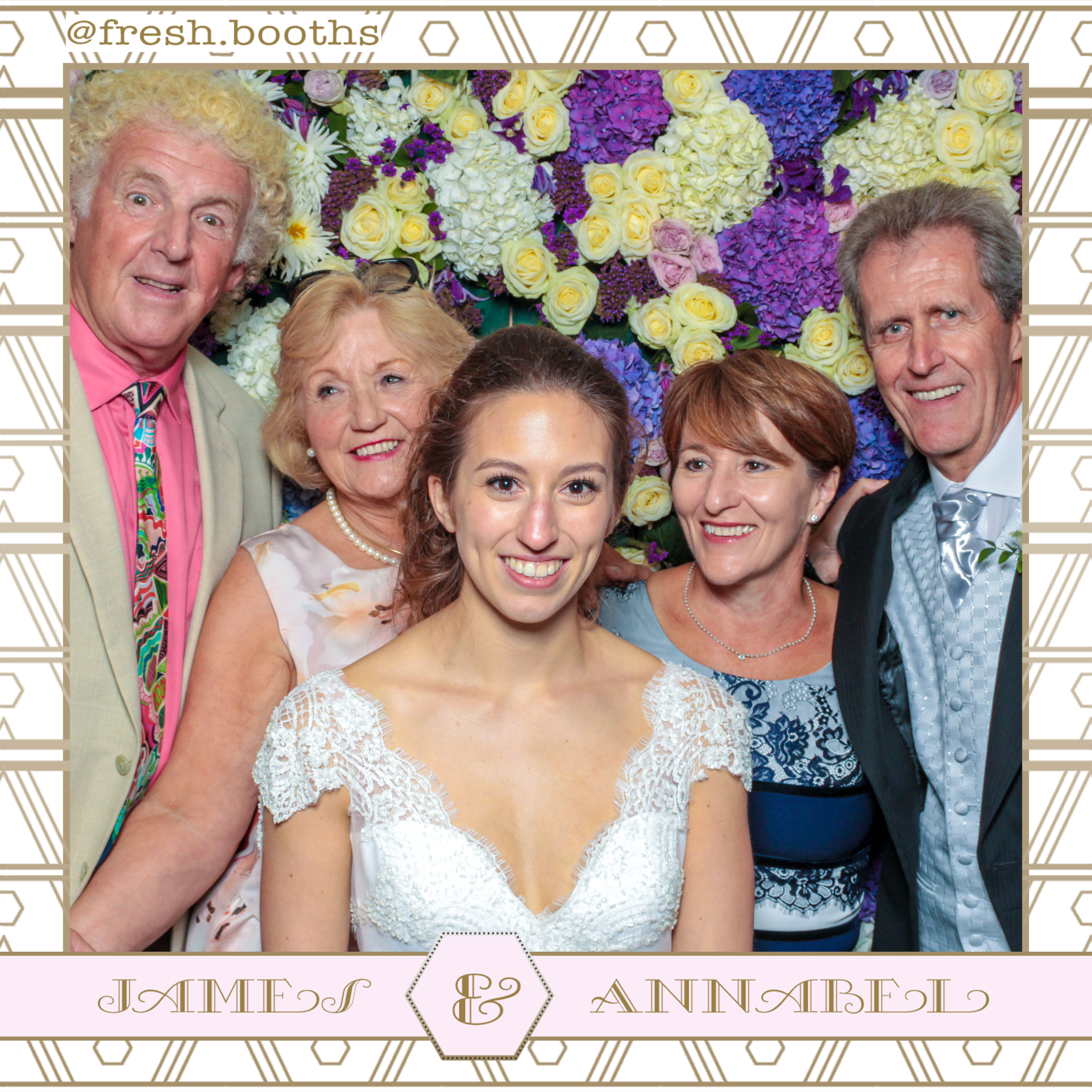 James & Annabel Wedding | View more photos from the event at gallery.freshbooths.com/u/FreshBooths/James-Annabel-Wedding