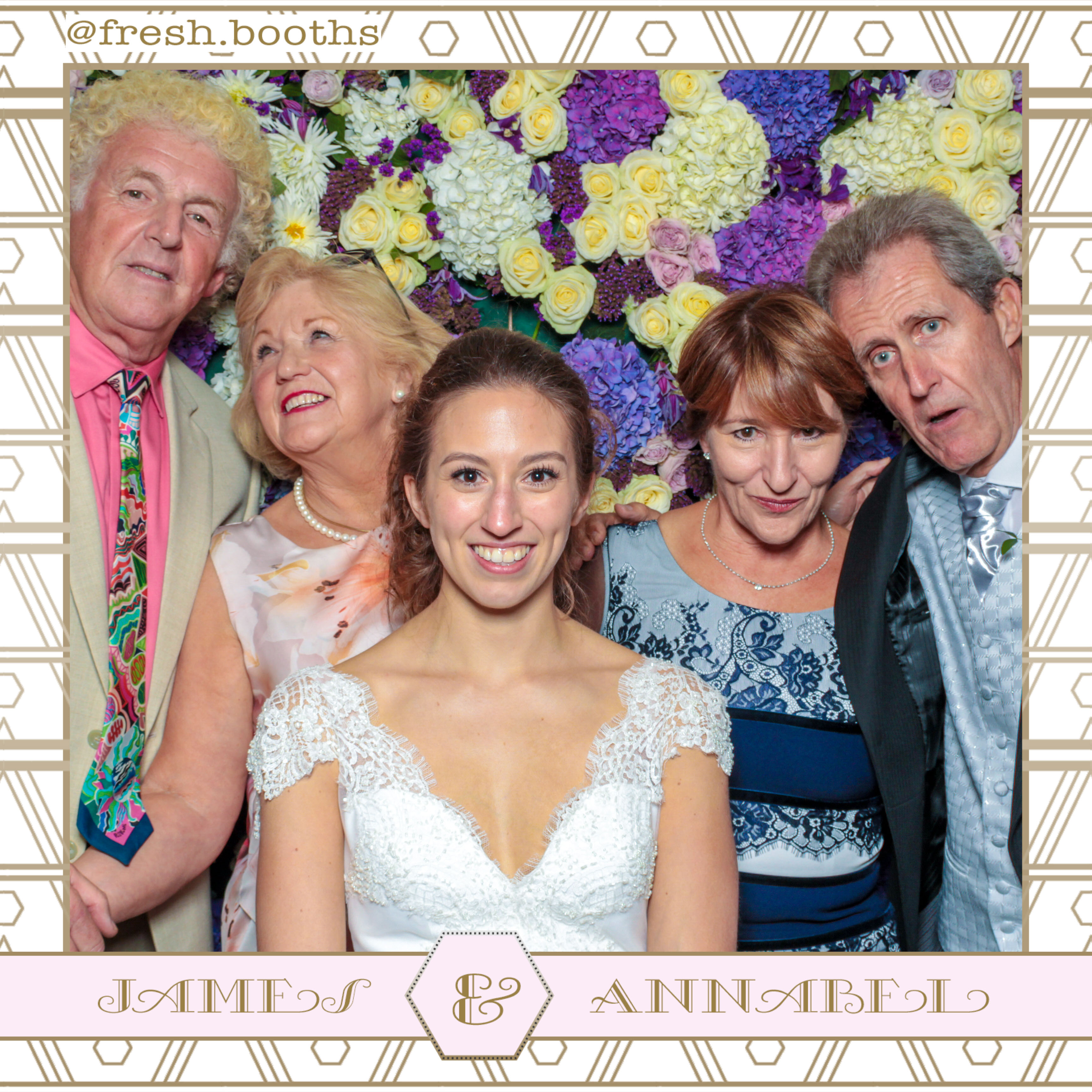James & Annabel Wedding | View more photos from the event at gallery.freshbooths.com/u/FreshBooths/James-Annabel-Wedding