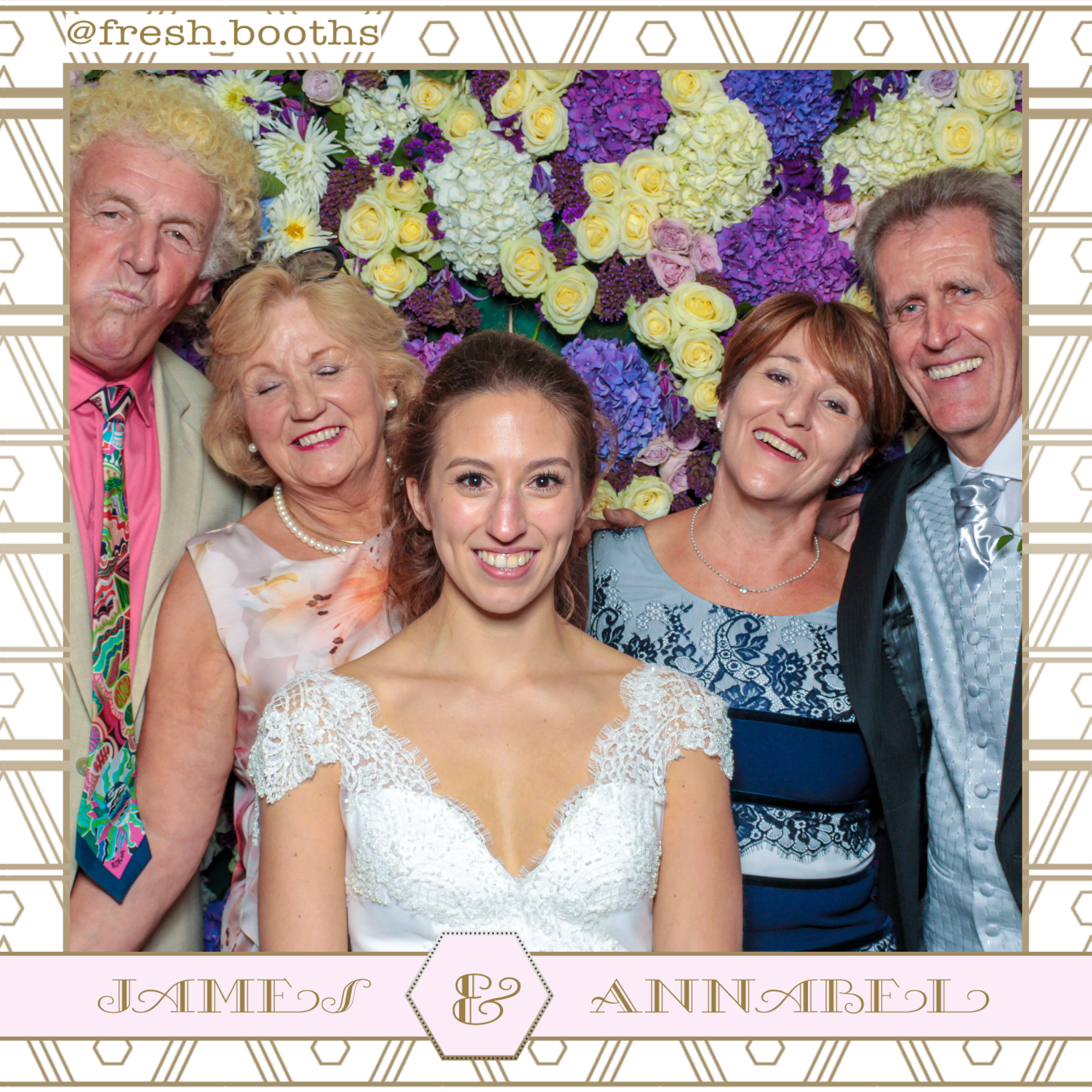 James & Annabel Wedding | View more photos from the event at gallery.freshbooths.com/u/FreshBooths/James-Annabel-Wedding