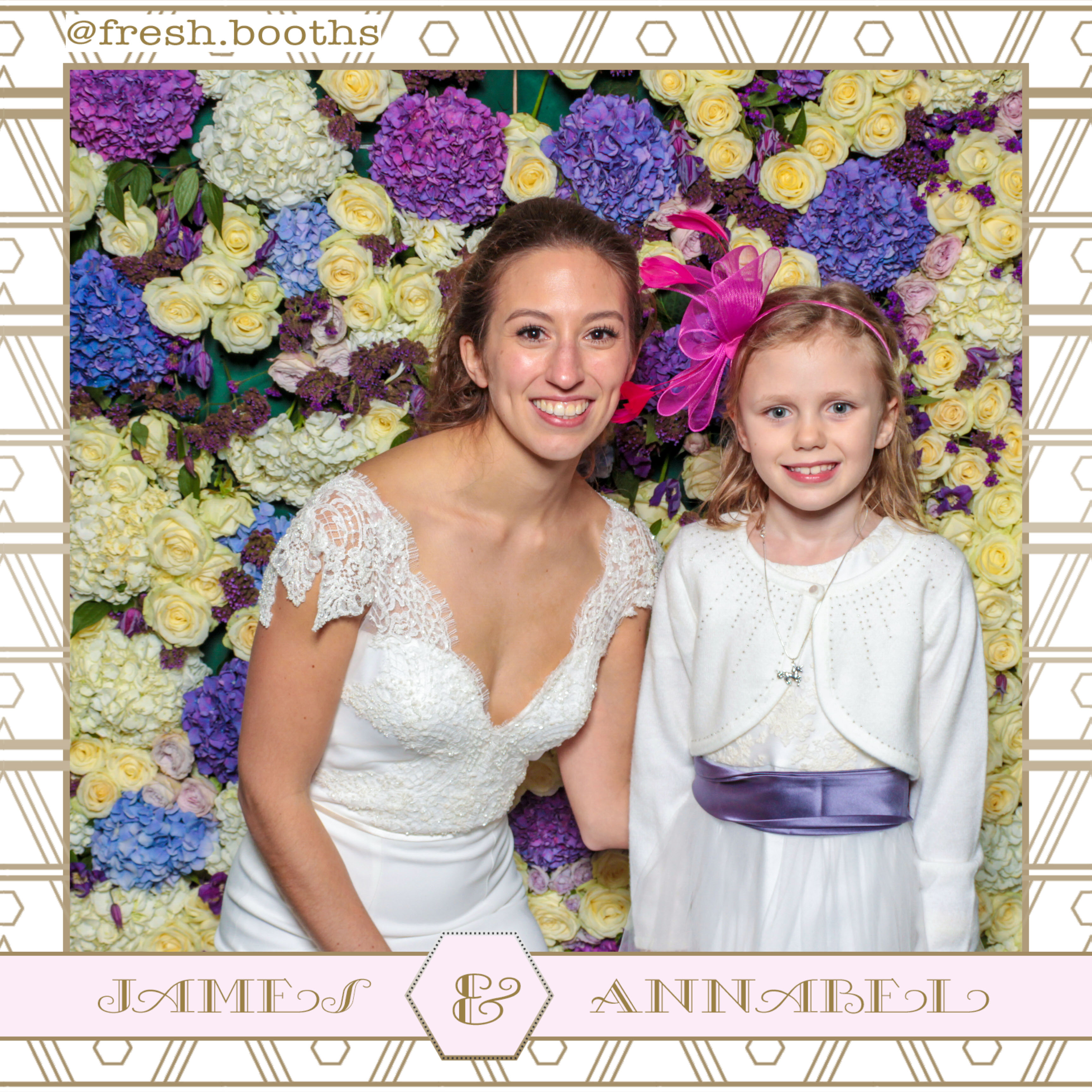 James & Annabel Wedding | View more photos from the event at gallery.freshbooths.com/u/FreshBooths/James-Annabel-Wedding