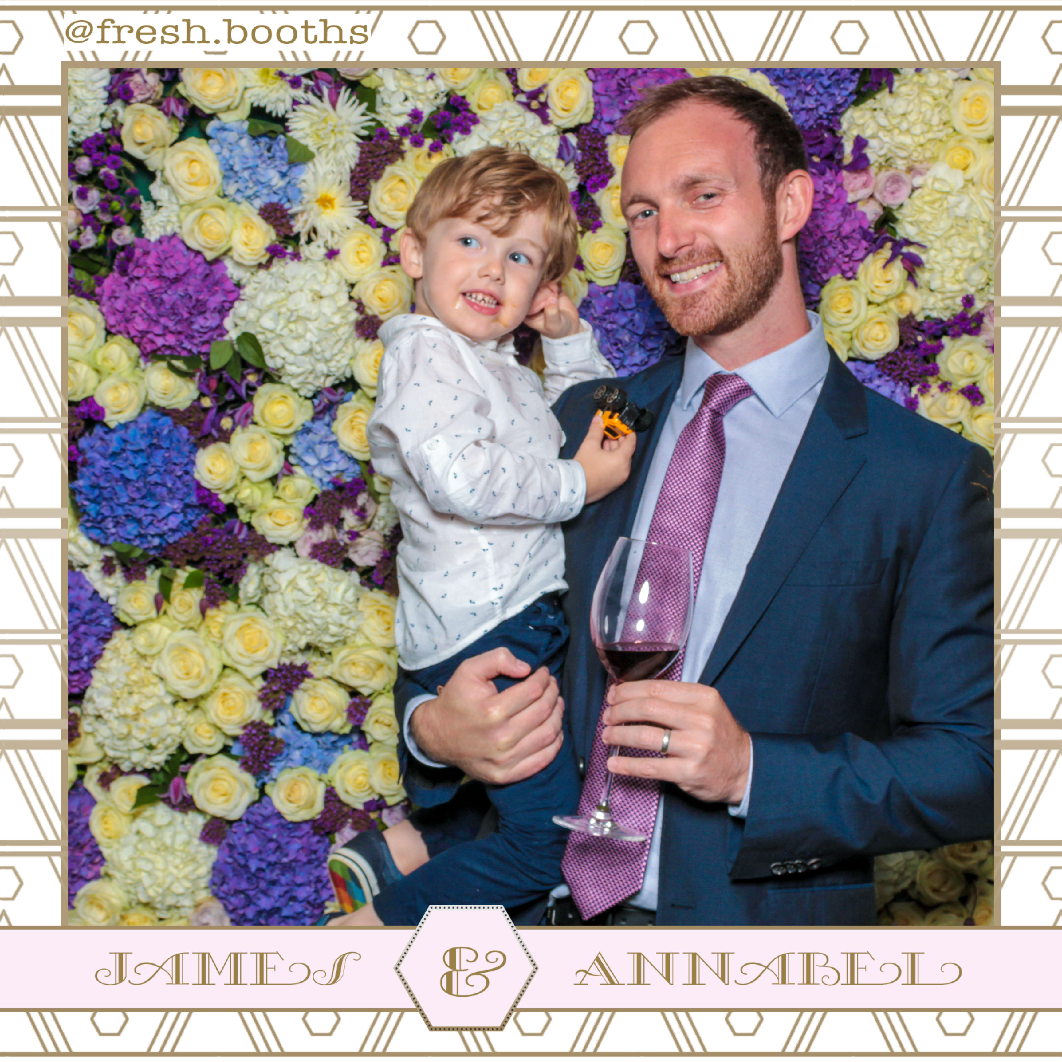 James & Annabel Wedding | View more photos from the event at gallery.freshbooths.com/u/FreshBooths/James-Annabel-Wedding