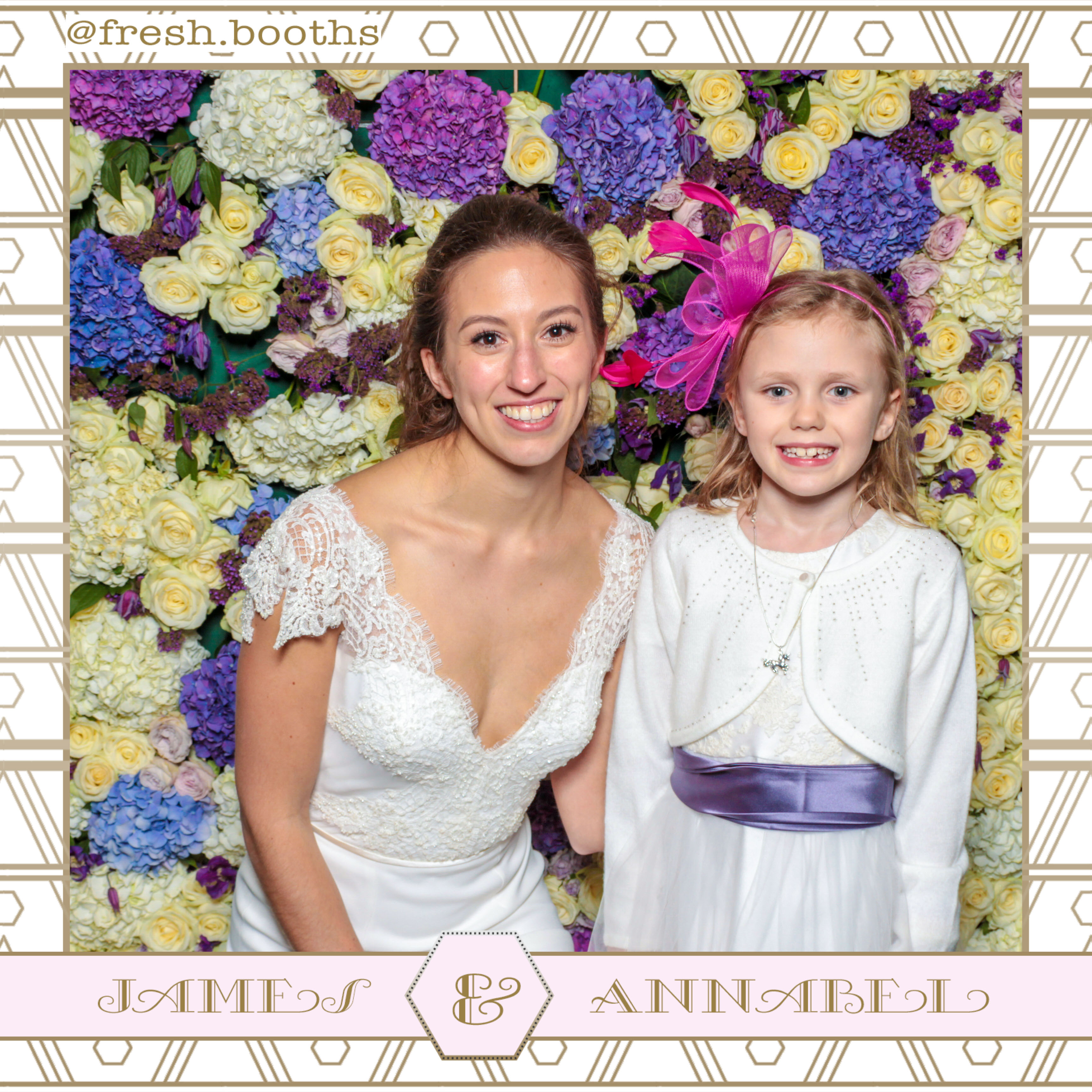 James & Annabel Wedding | View more photos from the event at gallery.freshbooths.com/u/FreshBooths/James-Annabel-Wedding