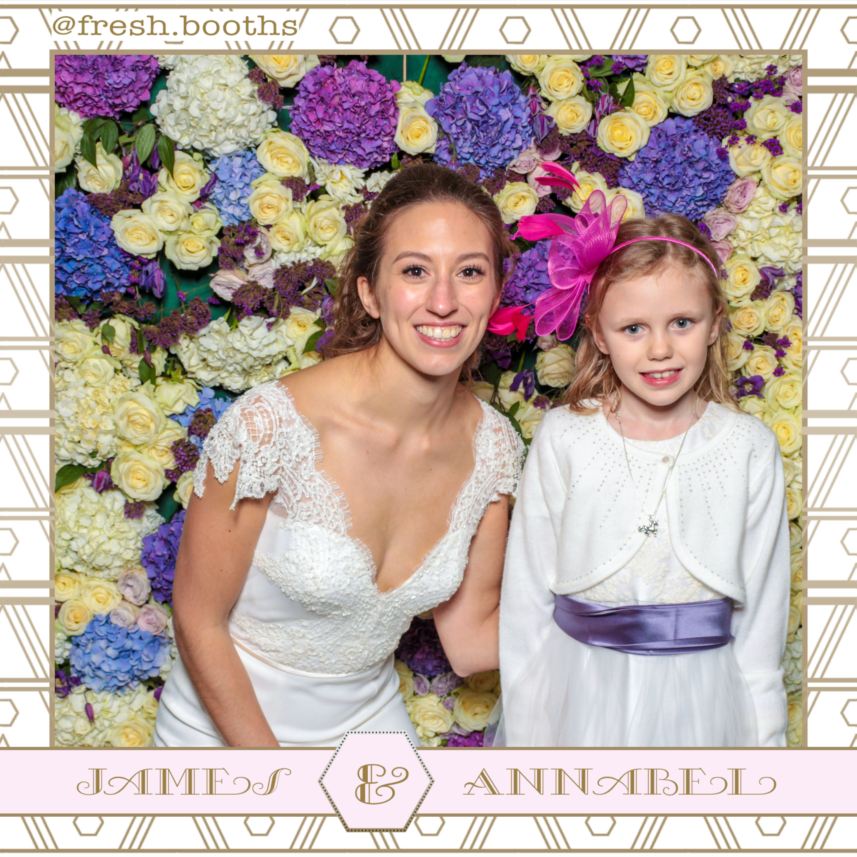James & Annabel Wedding | View more photos from the event at gallery.freshbooths.com/u/FreshBooths/James-Annabel-Wedding