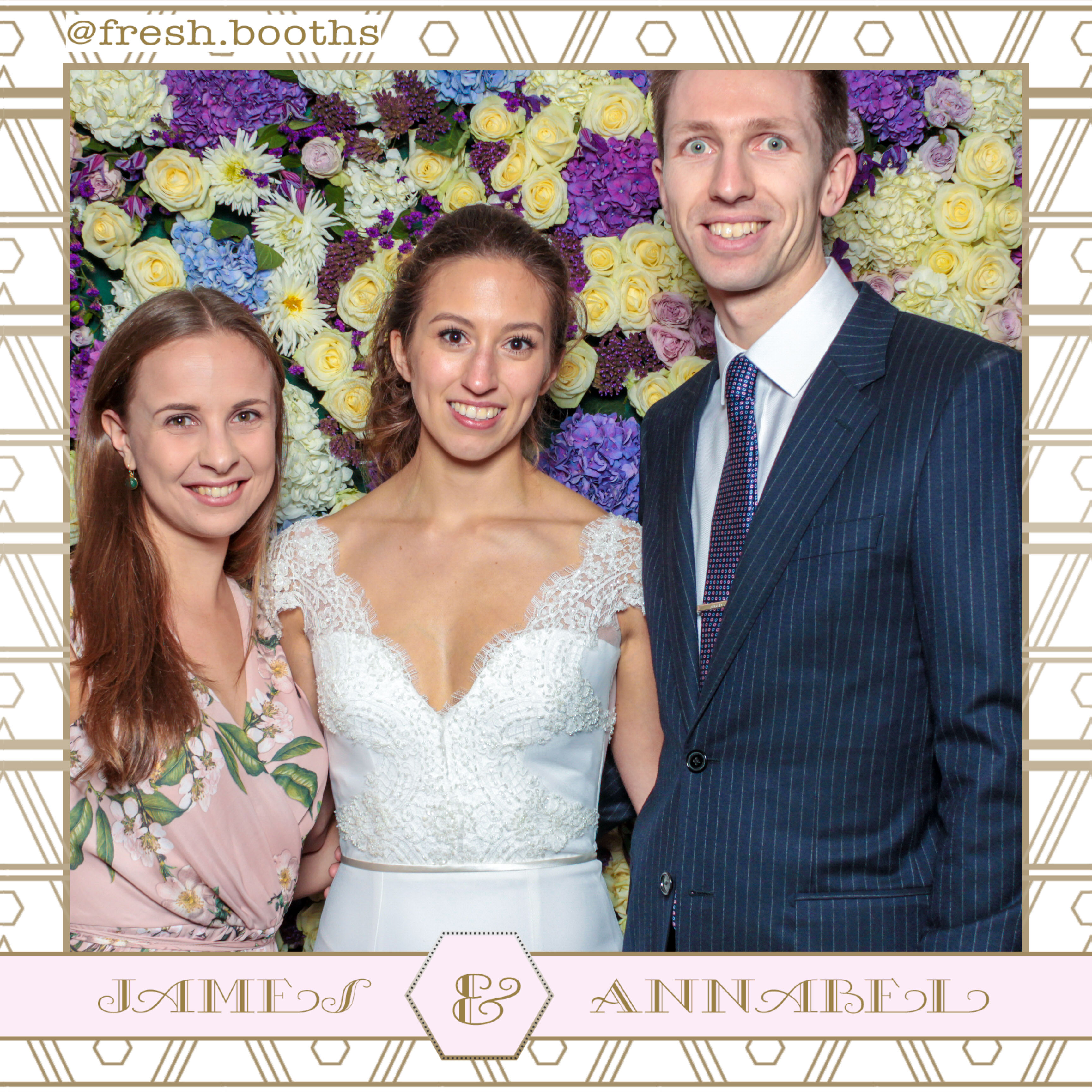 James & Annabel Wedding | View more photos from the event at gallery.freshbooths.com/u/FreshBooths/James-Annabel-Wedding