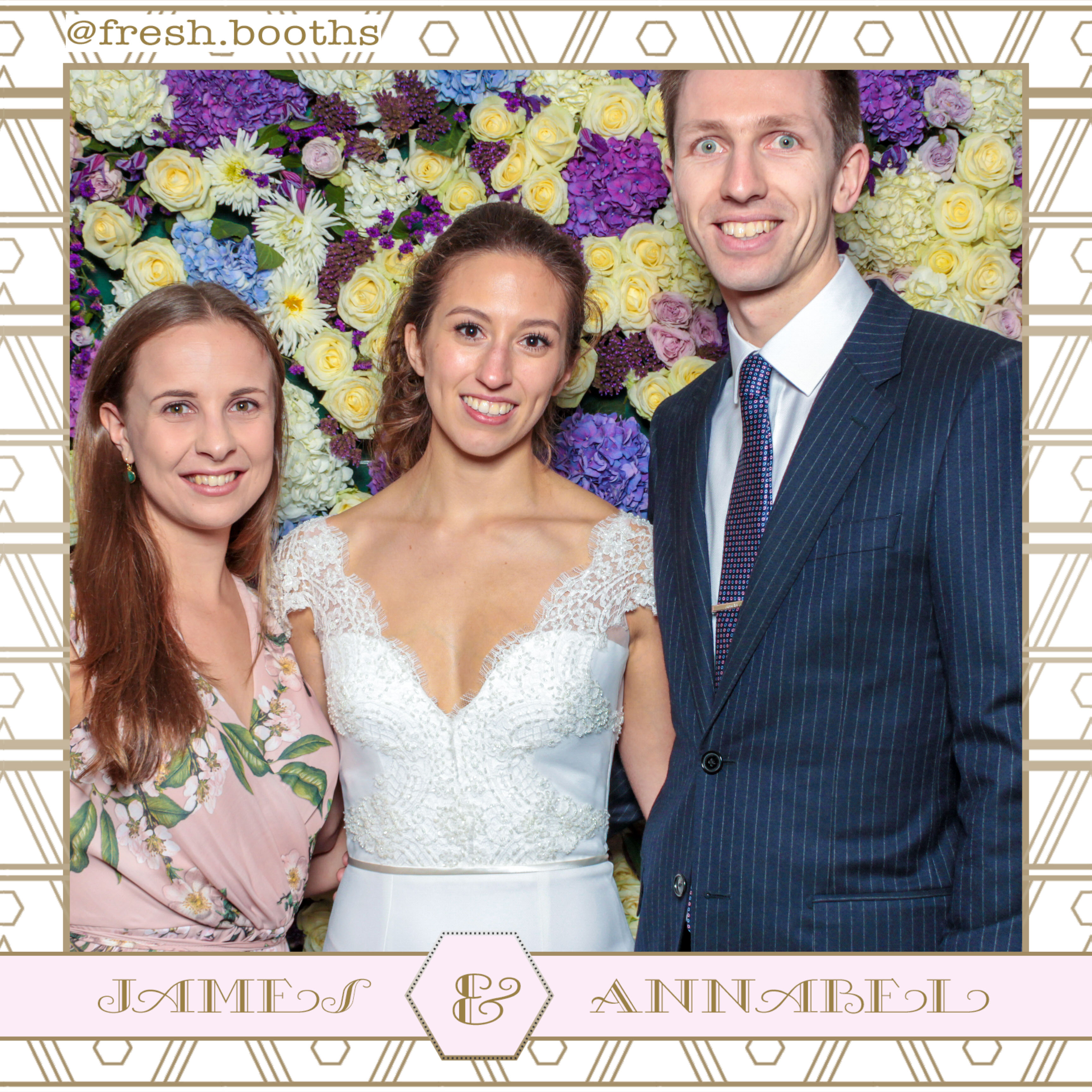 James & Annabel Wedding | View more photos from the event at gallery.freshbooths.com/u/FreshBooths/James-Annabel-Wedding