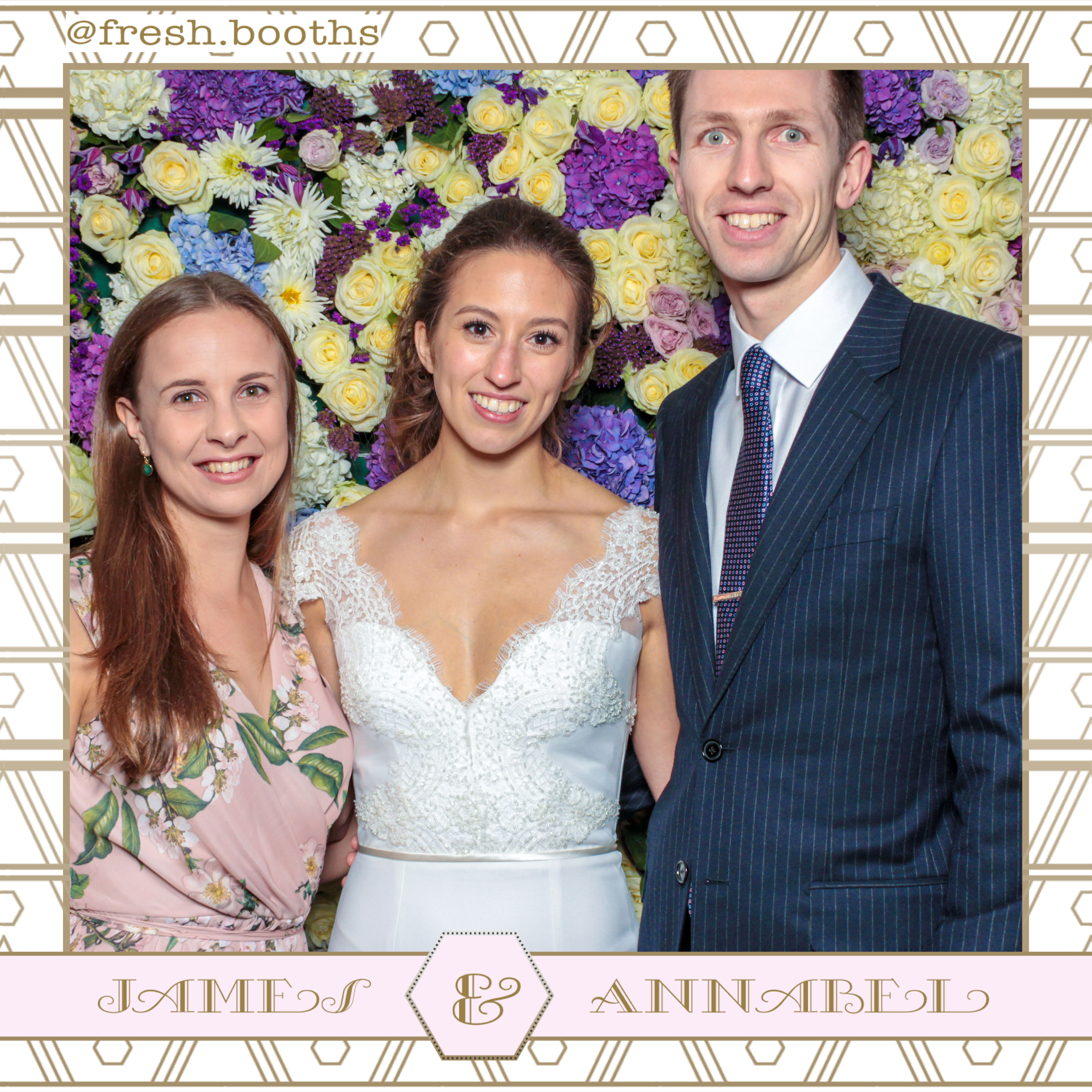 James & Annabel Wedding | View more photos from the event at gallery.freshbooths.com/u/FreshBooths/James-Annabel-Wedding