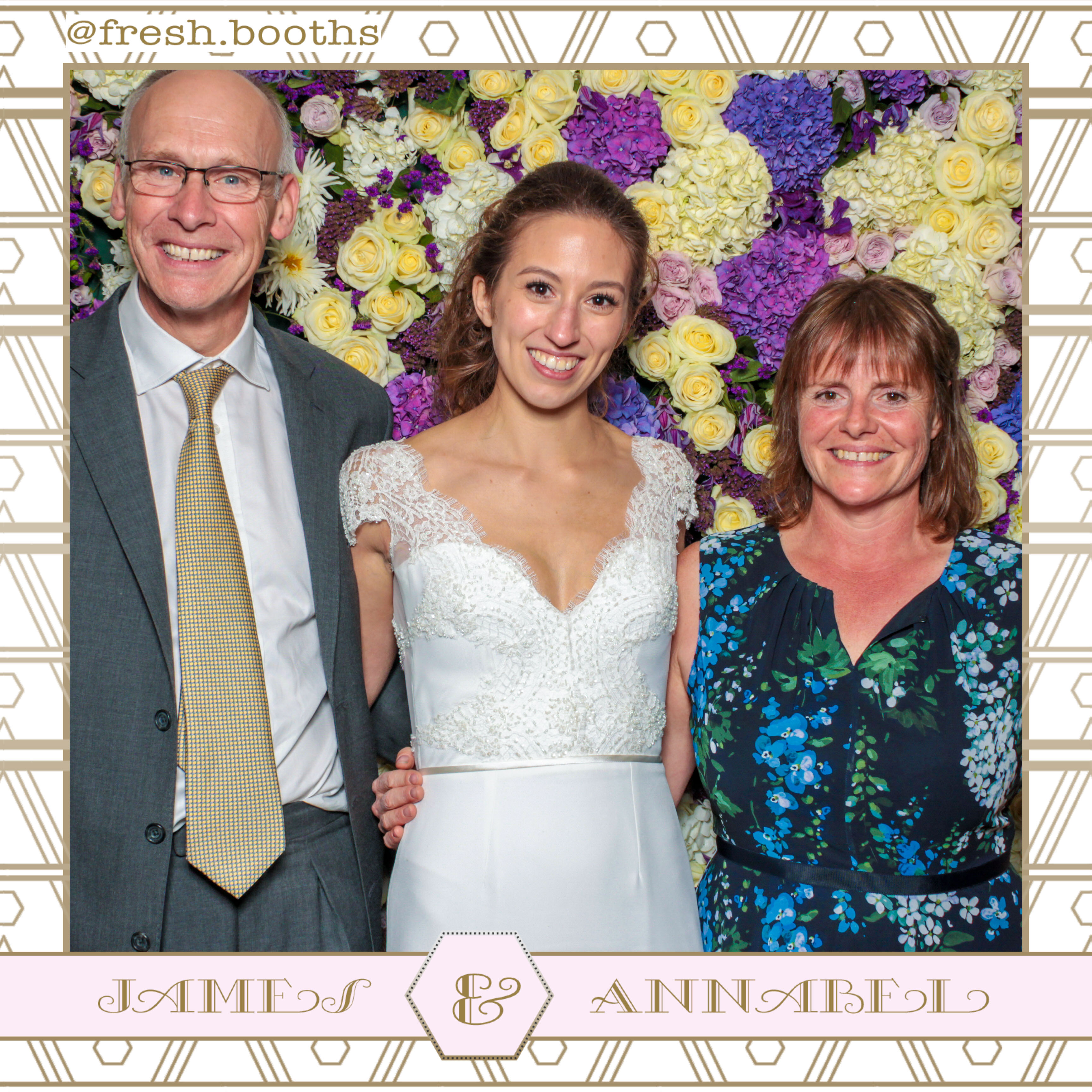 James & Annabel Wedding | View more photos from the event at gallery.freshbooths.com/u/FreshBooths/James-Annabel-Wedding
