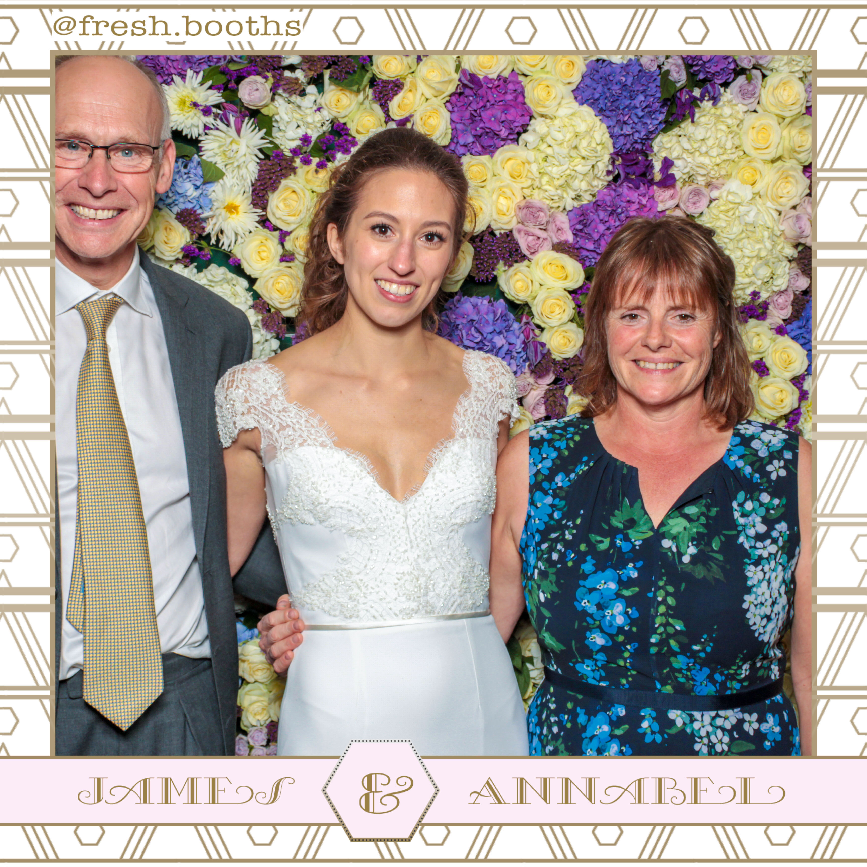 James & Annabel Wedding | View more photos from the event at gallery.freshbooths.com/u/FreshBooths/James-Annabel-Wedding