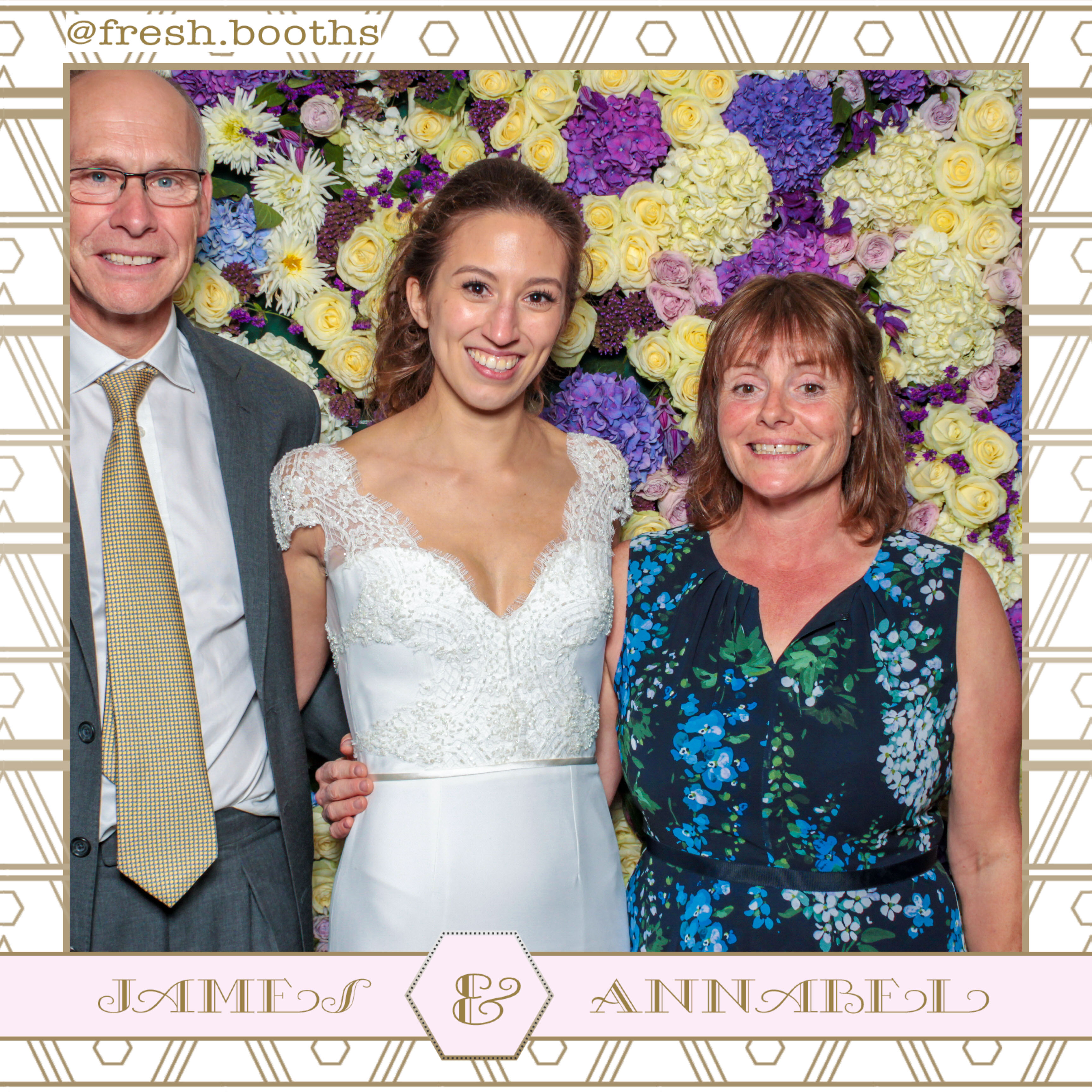 James & Annabel Wedding | View more photos from the event at gallery.freshbooths.com/u/FreshBooths/James-Annabel-Wedding