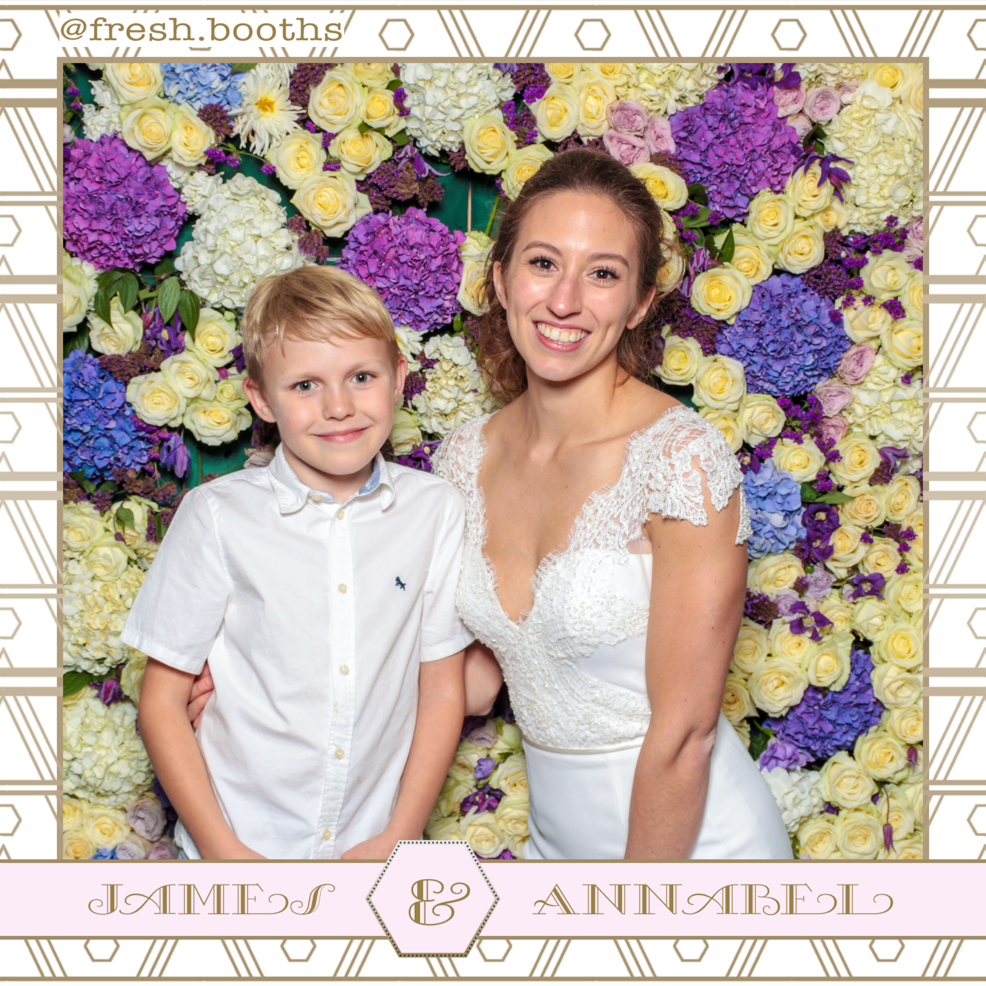 James & Annabel Wedding | View more photos from the event at gallery.freshbooths.com/u/FreshBooths/James-Annabel-Wedding