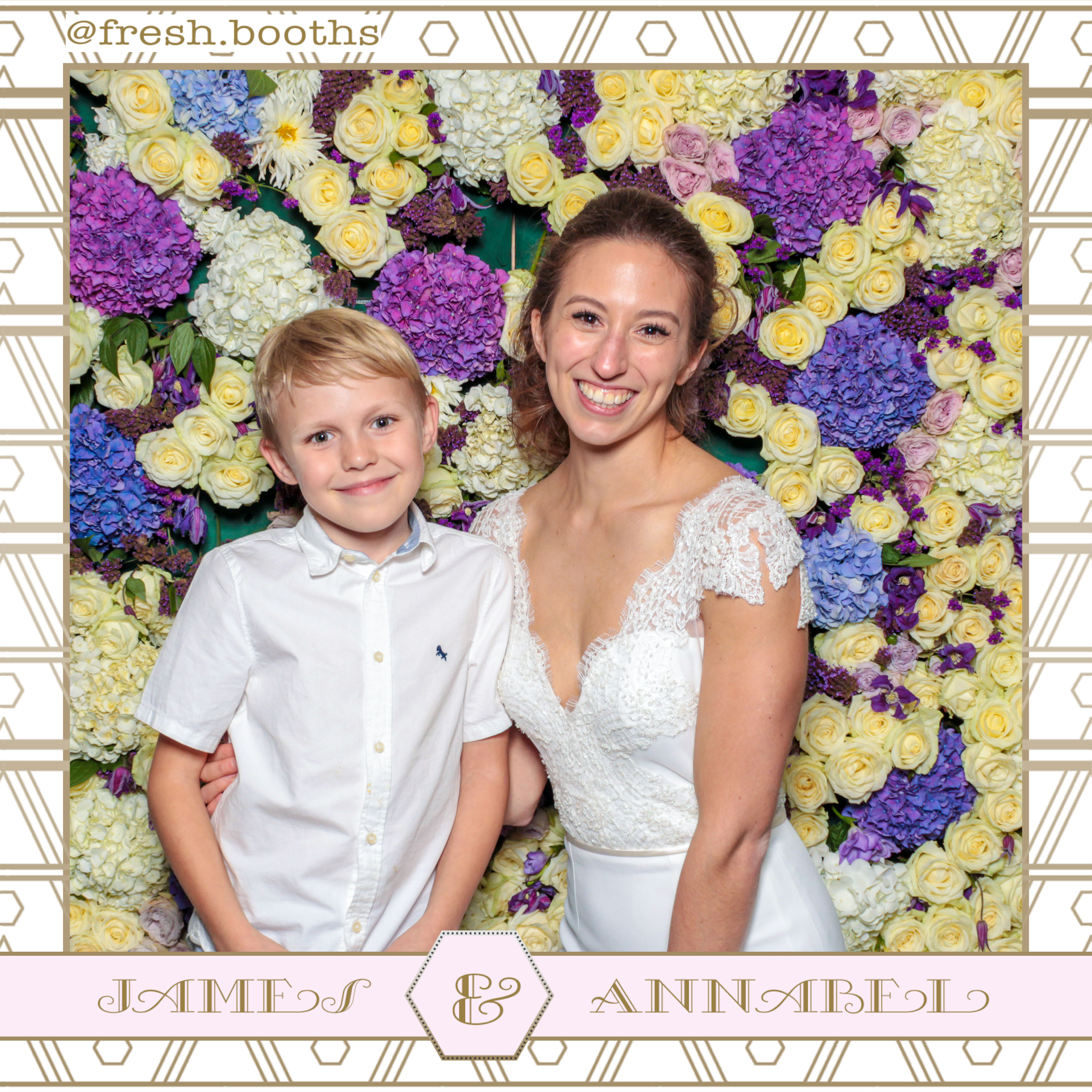 James & Annabel Wedding | View more photos from the event at gallery.freshbooths.com/u/FreshBooths/James-Annabel-Wedding