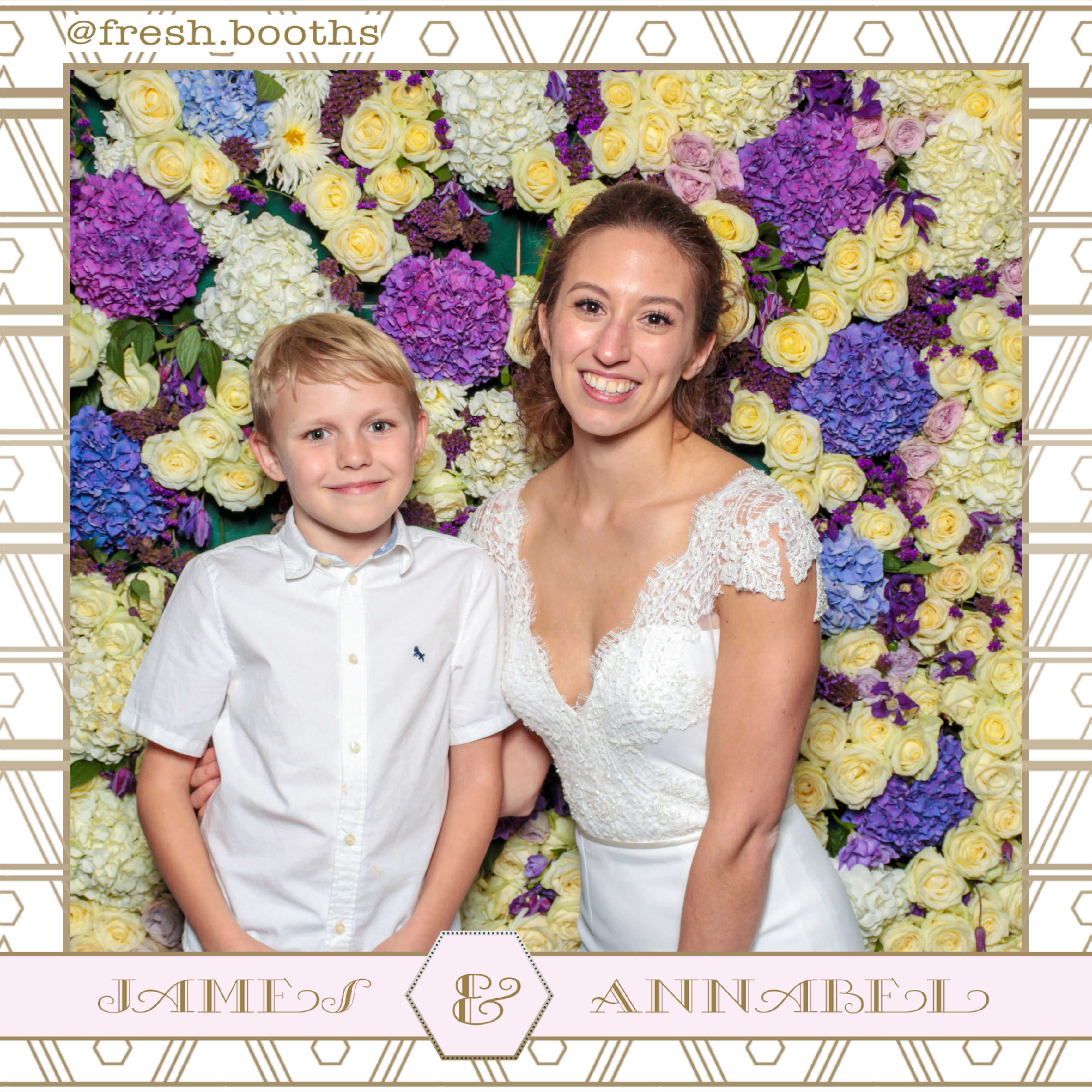 James & Annabel Wedding | View more photos from the event at gallery.freshbooths.com/u/FreshBooths/James-Annabel-Wedding