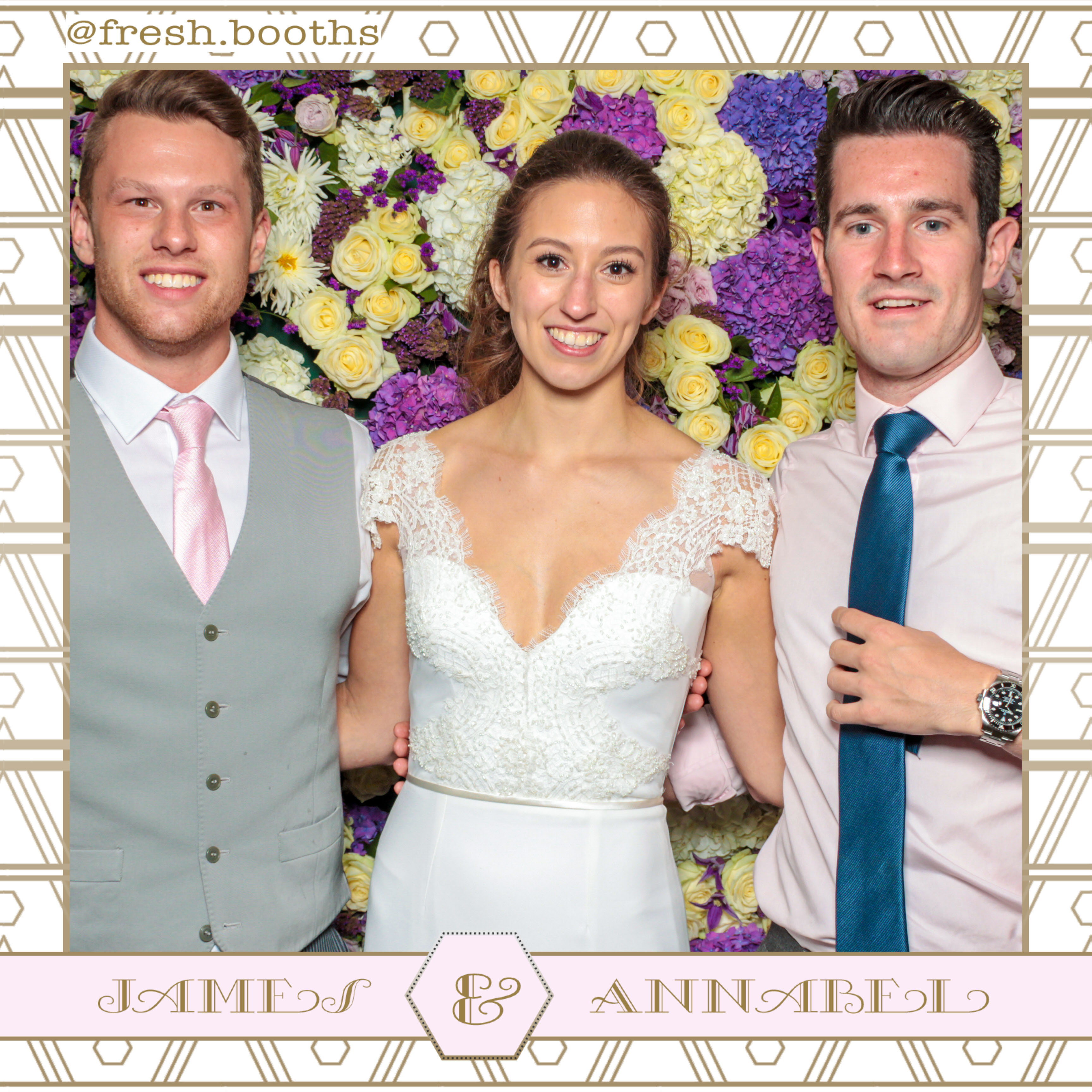 James & Annabel Wedding | View more photos from the event at gallery.freshbooths.com/u/FreshBooths/James-Annabel-Wedding