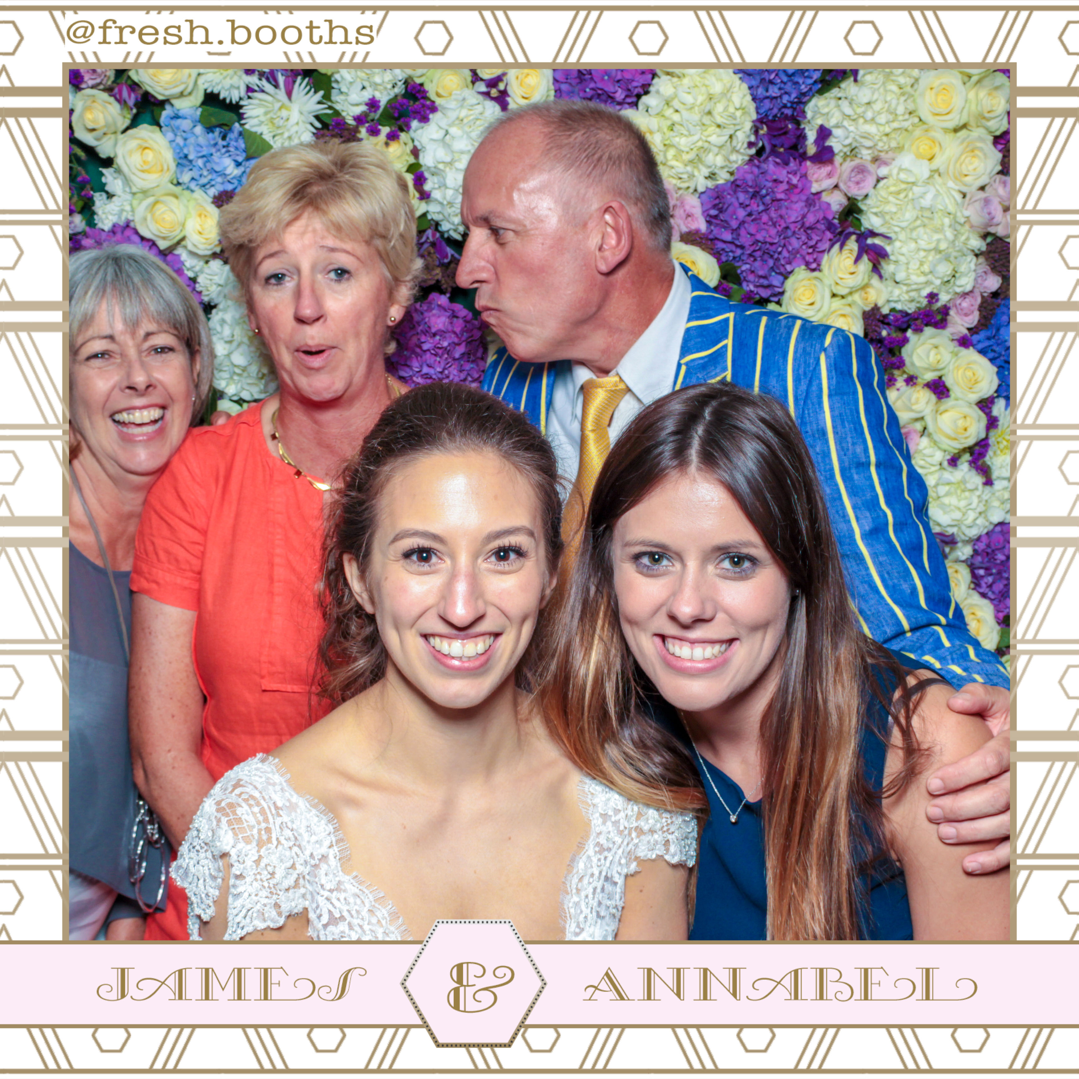 James & Annabel Wedding | View more photos from the event at gallery.freshbooths.com/u/FreshBooths/James-Annabel-Wedding