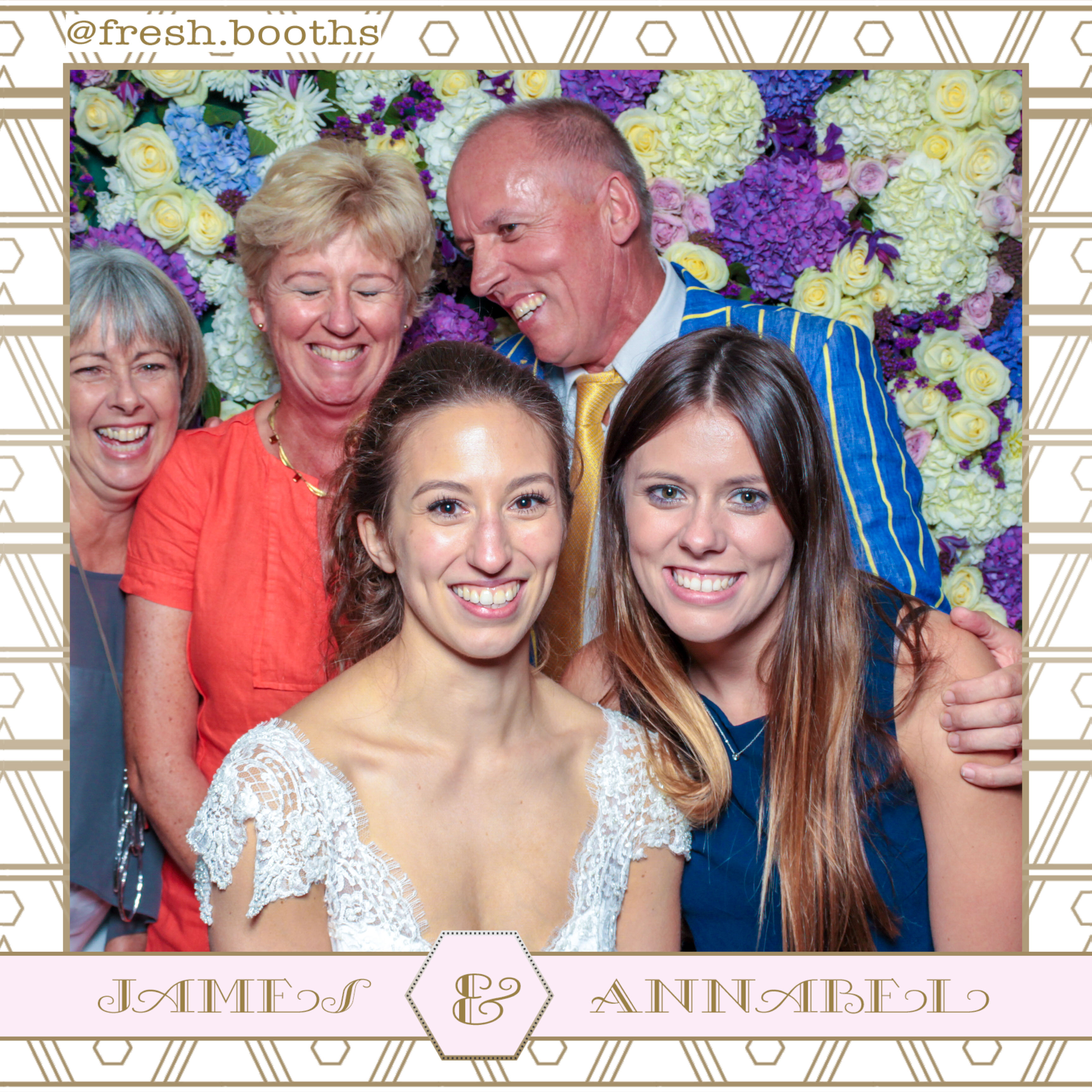 James & Annabel Wedding | View more photos from the event at gallery.freshbooths.com/u/FreshBooths/James-Annabel-Wedding