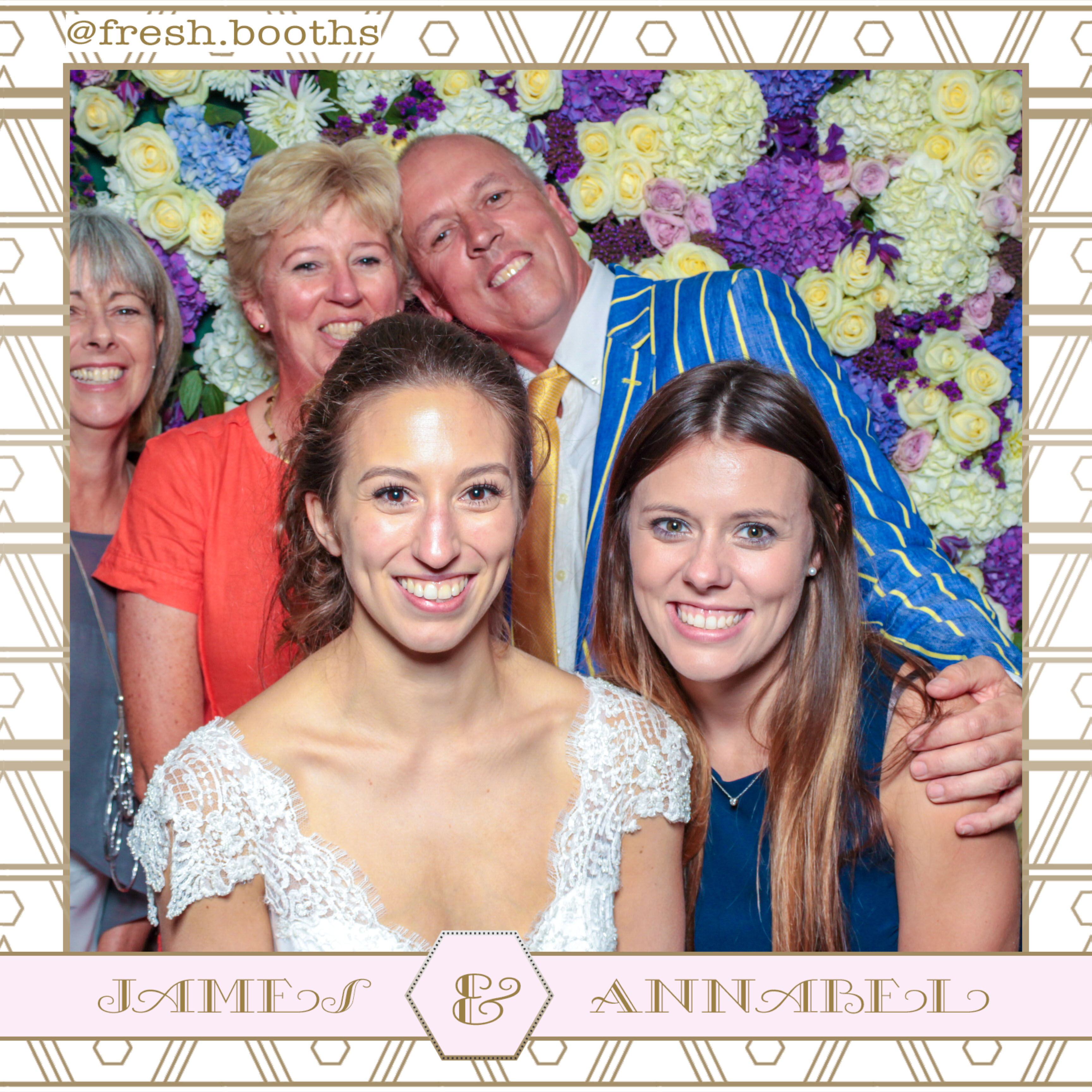 James & Annabel Wedding | View more photos from the event at gallery.freshbooths.com/u/FreshBooths/James-Annabel-Wedding