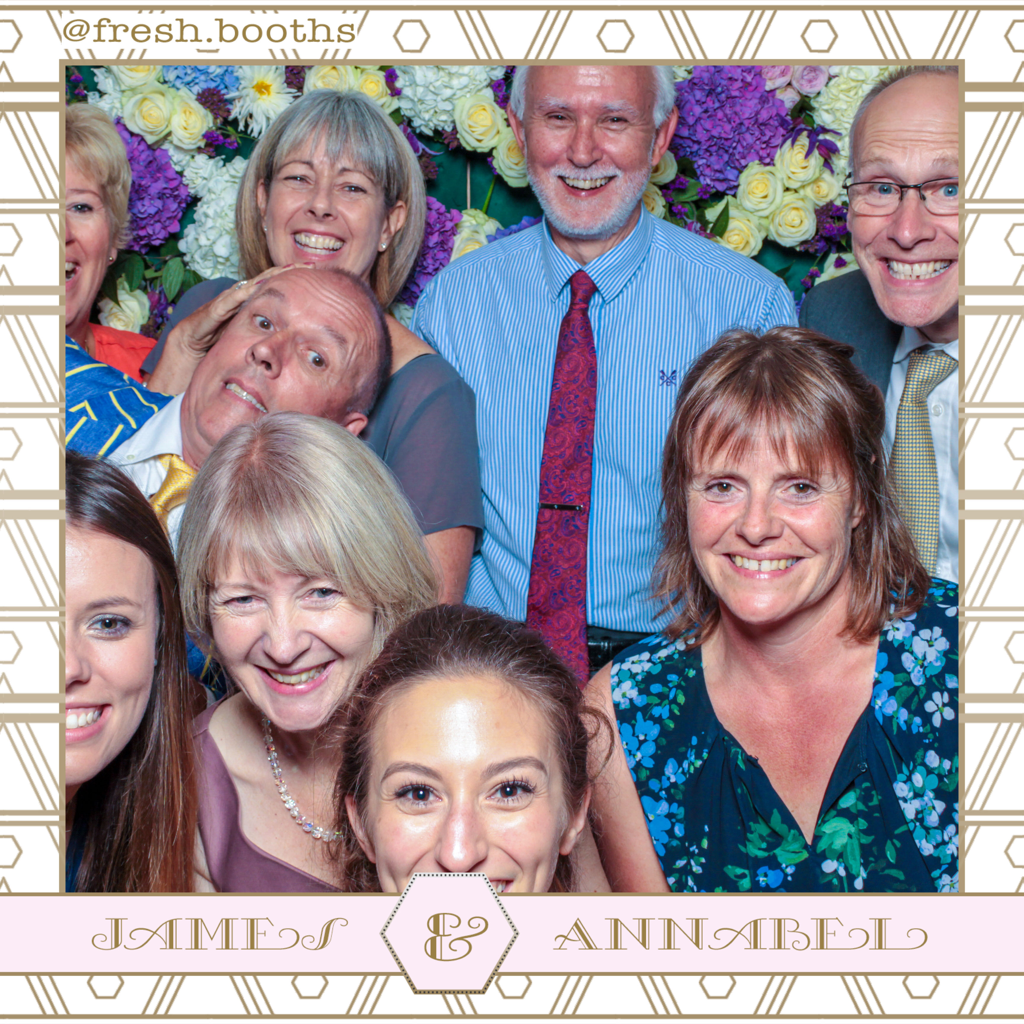James & Annabel Wedding | View more photos from the event at gallery.freshbooths.com/u/FreshBooths/James-Annabel-Wedding