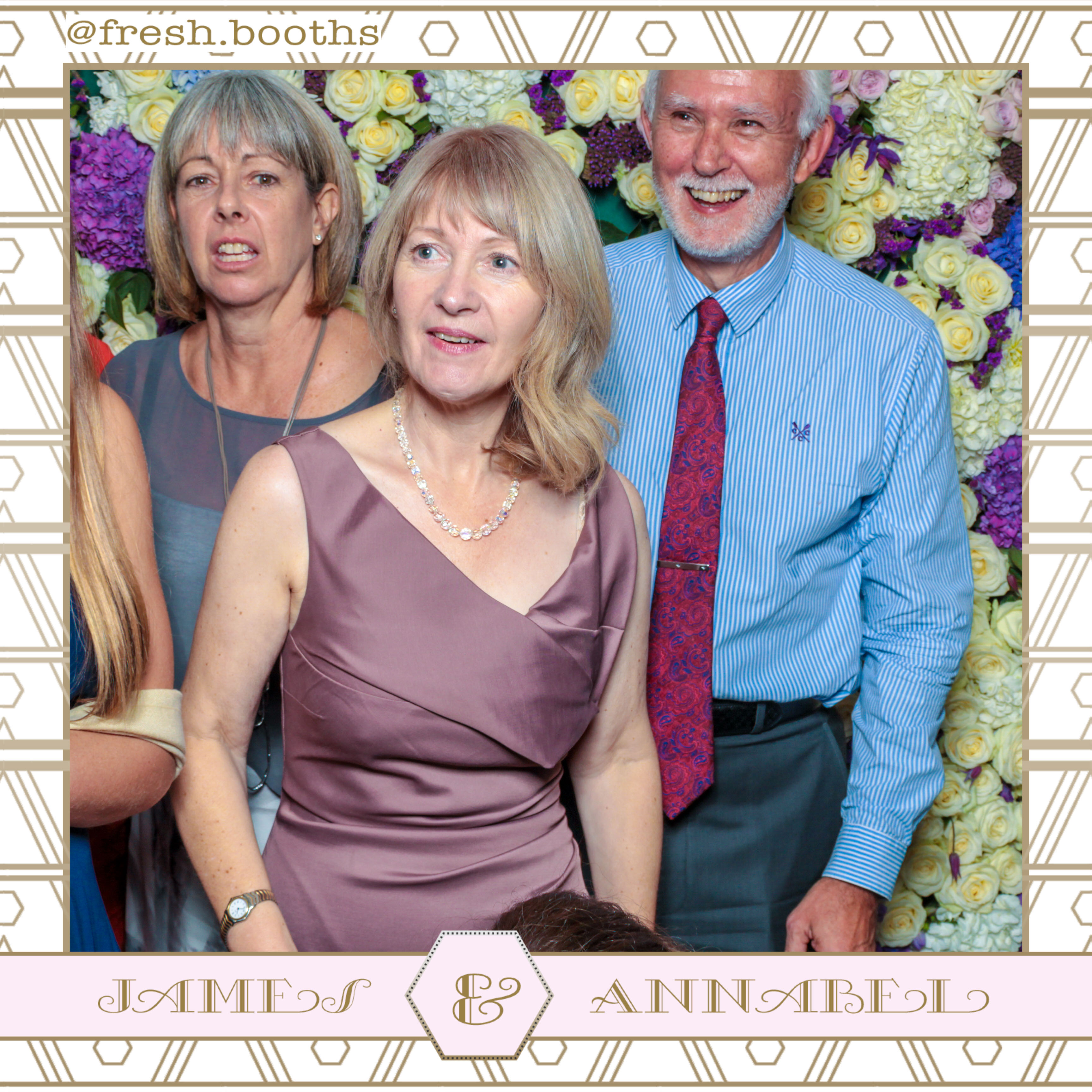 James & Annabel Wedding | View more photos from the event at gallery.freshbooths.com/u/FreshBooths/James-Annabel-Wedding