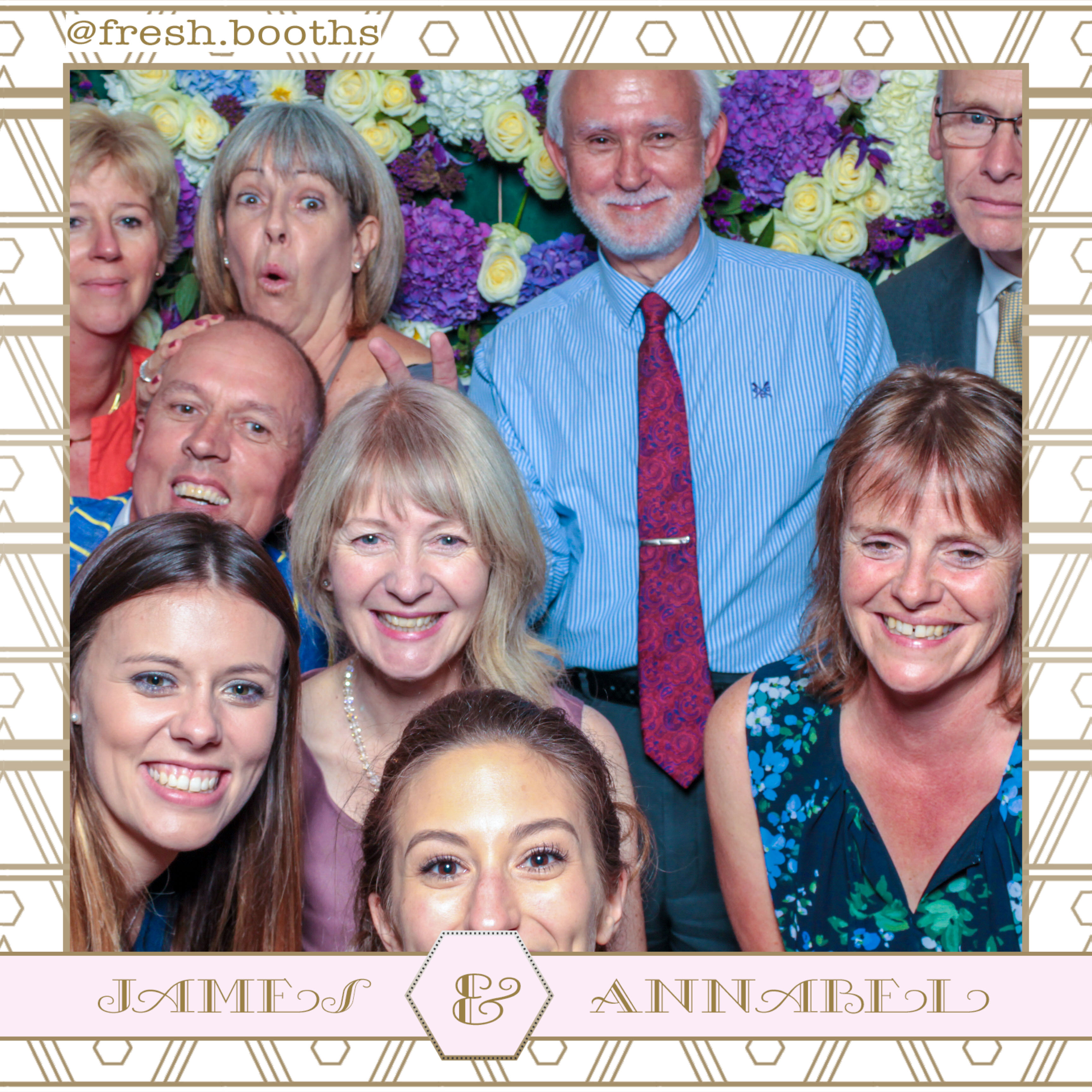 James & Annabel Wedding | View more photos from the event at gallery.freshbooths.com/u/FreshBooths/James-Annabel-Wedding