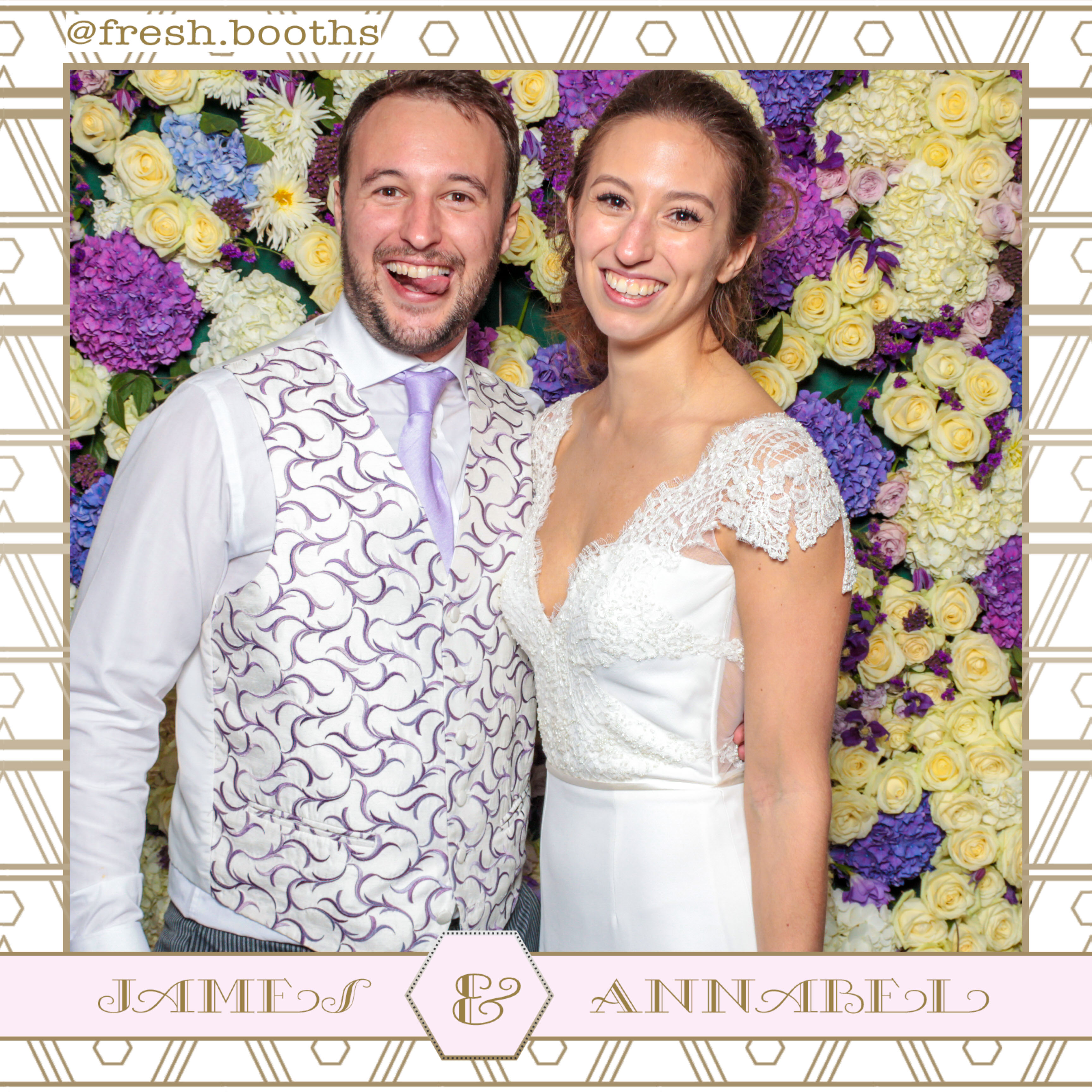 James & Annabel Wedding | View more photos from the event at gallery.freshbooths.com/u/FreshBooths/James-Annabel-Wedding