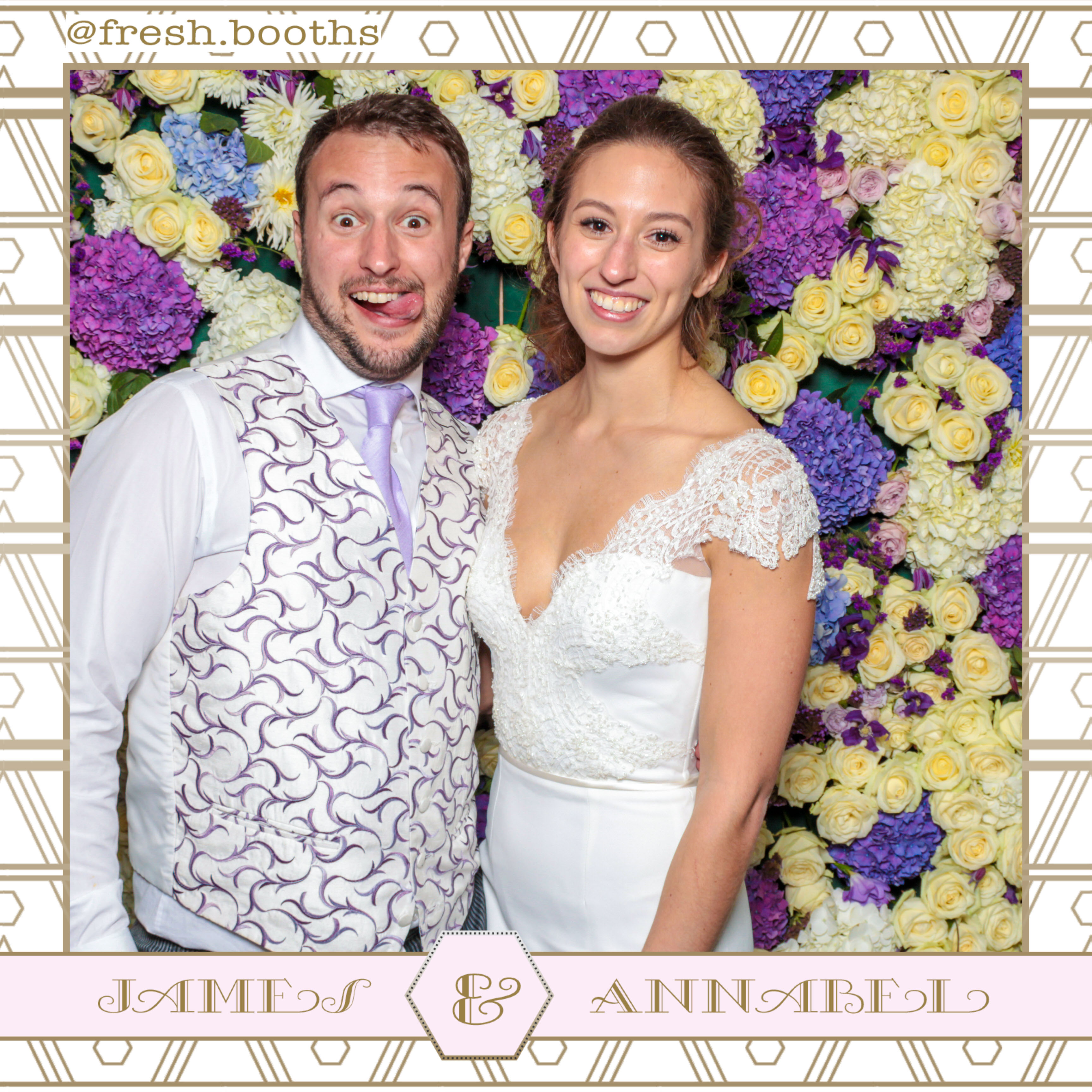 James & Annabel Wedding | View more photos from the event at gallery.freshbooths.com/u/FreshBooths/James-Annabel-Wedding