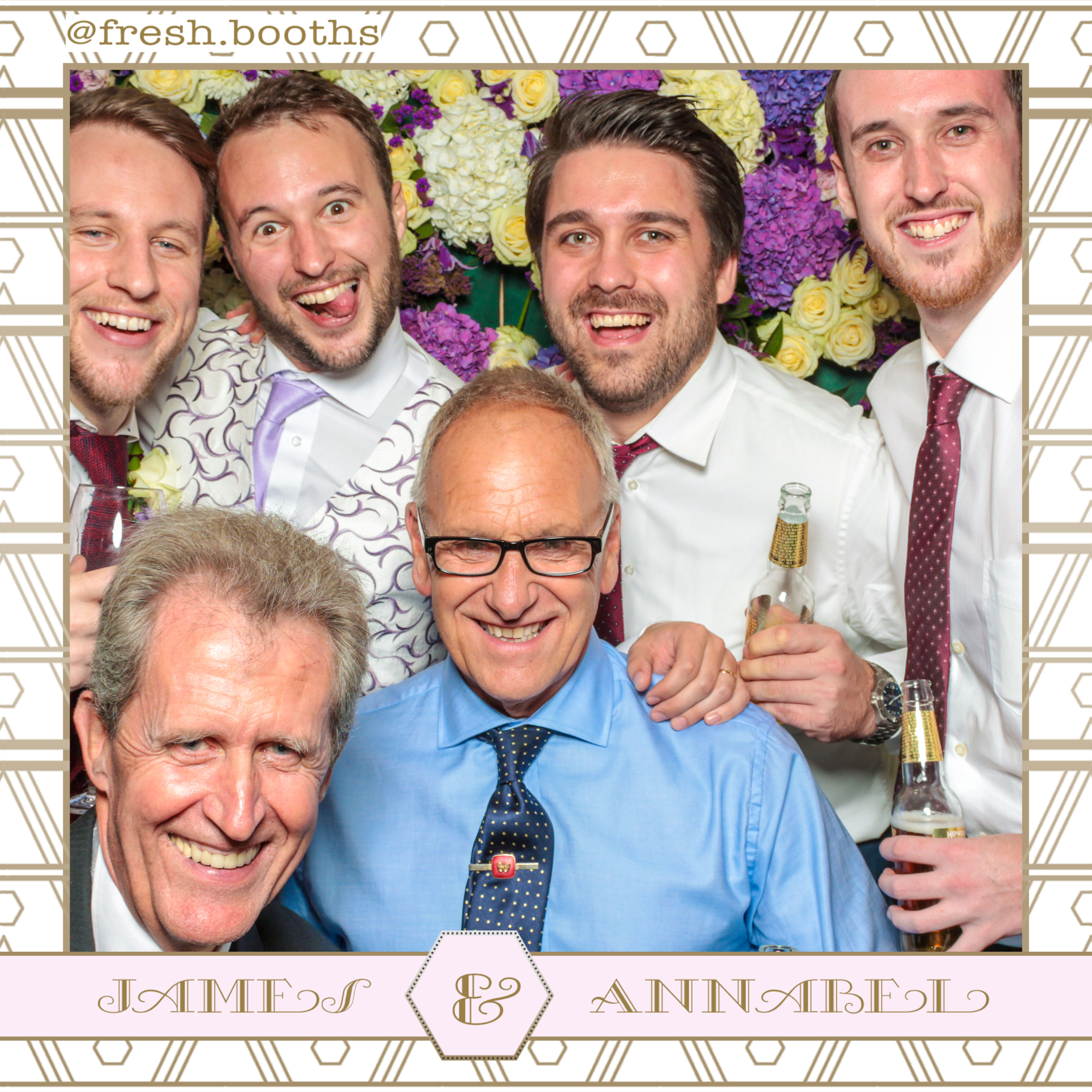 James & Annabel Wedding | View more photos from the event at gallery.freshbooths.com/u/FreshBooths/James-Annabel-Wedding