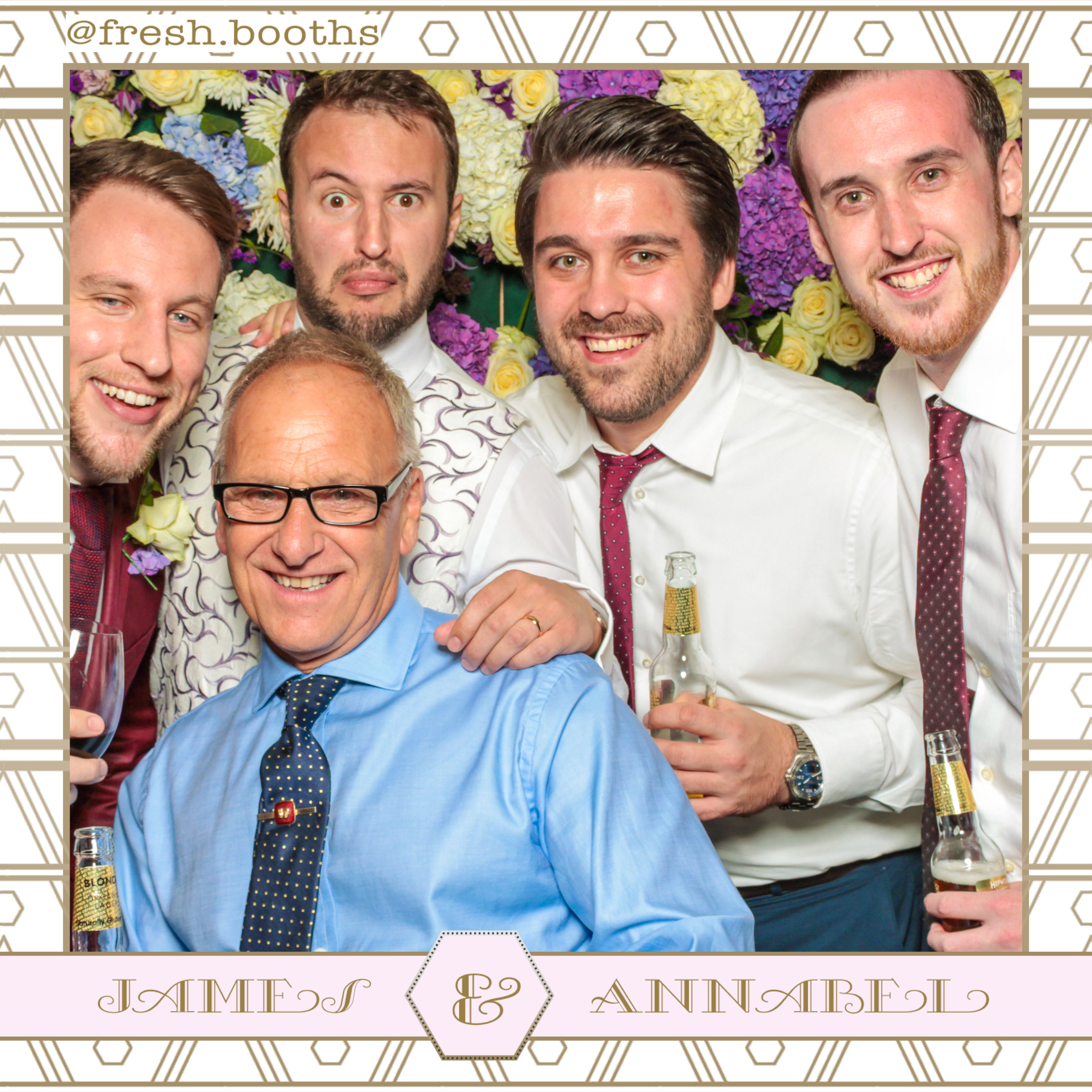 James & Annabel Wedding | View more photos from the event at gallery.freshbooths.com/u/FreshBooths/James-Annabel-Wedding