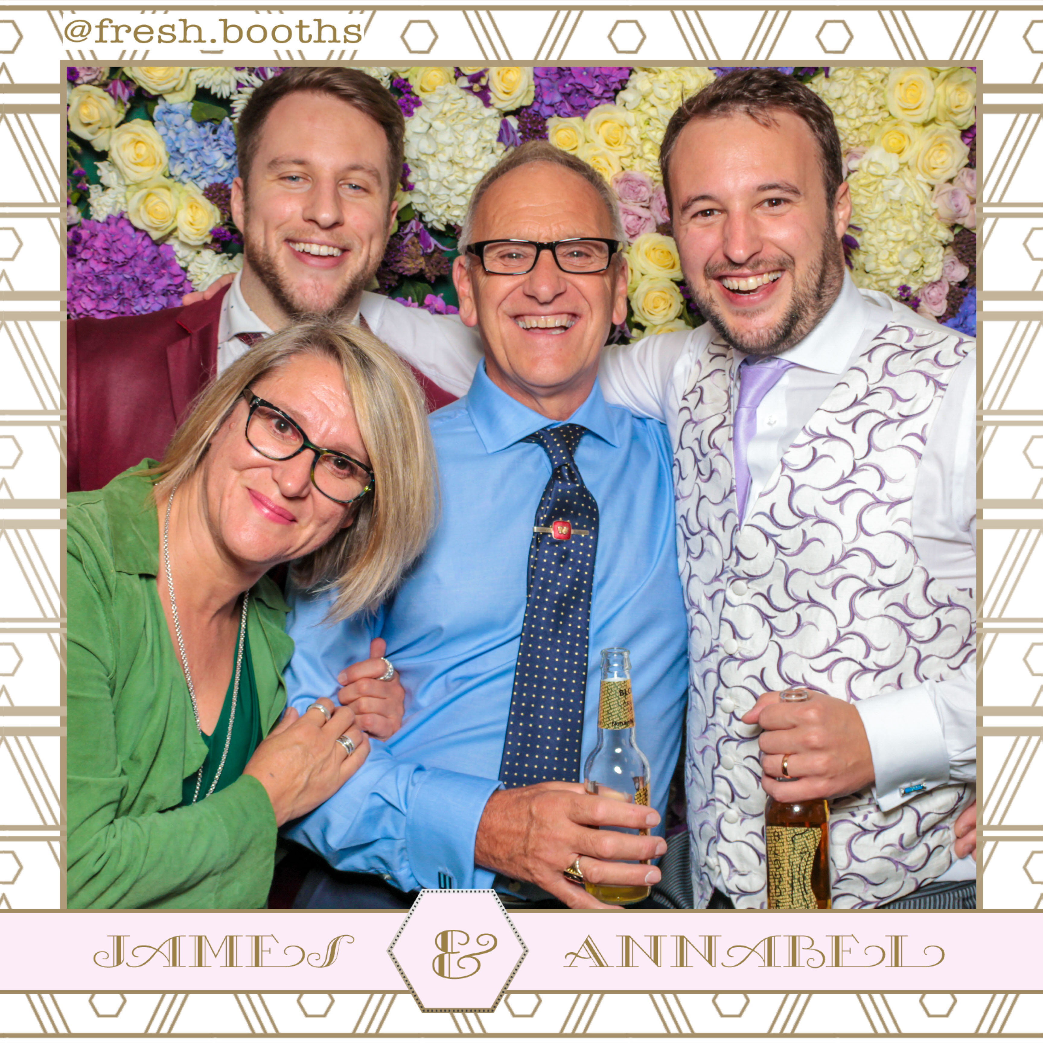 James & Annabel Wedding | View more photos from the event at gallery.freshbooths.com/u/FreshBooths/James-Annabel-Wedding