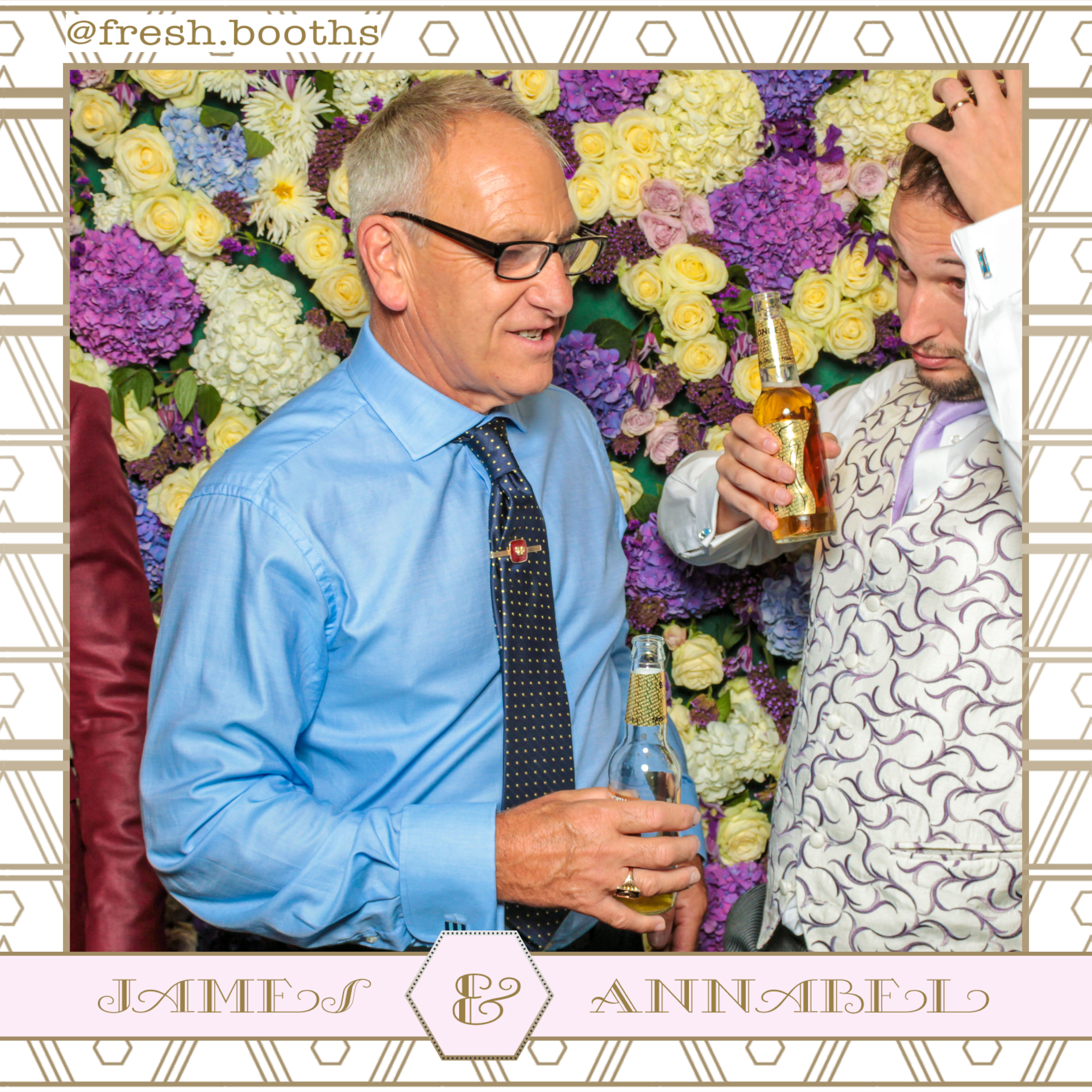 James & Annabel Wedding | View more photos from the event at gallery.freshbooths.com/u/FreshBooths/James-Annabel-Wedding