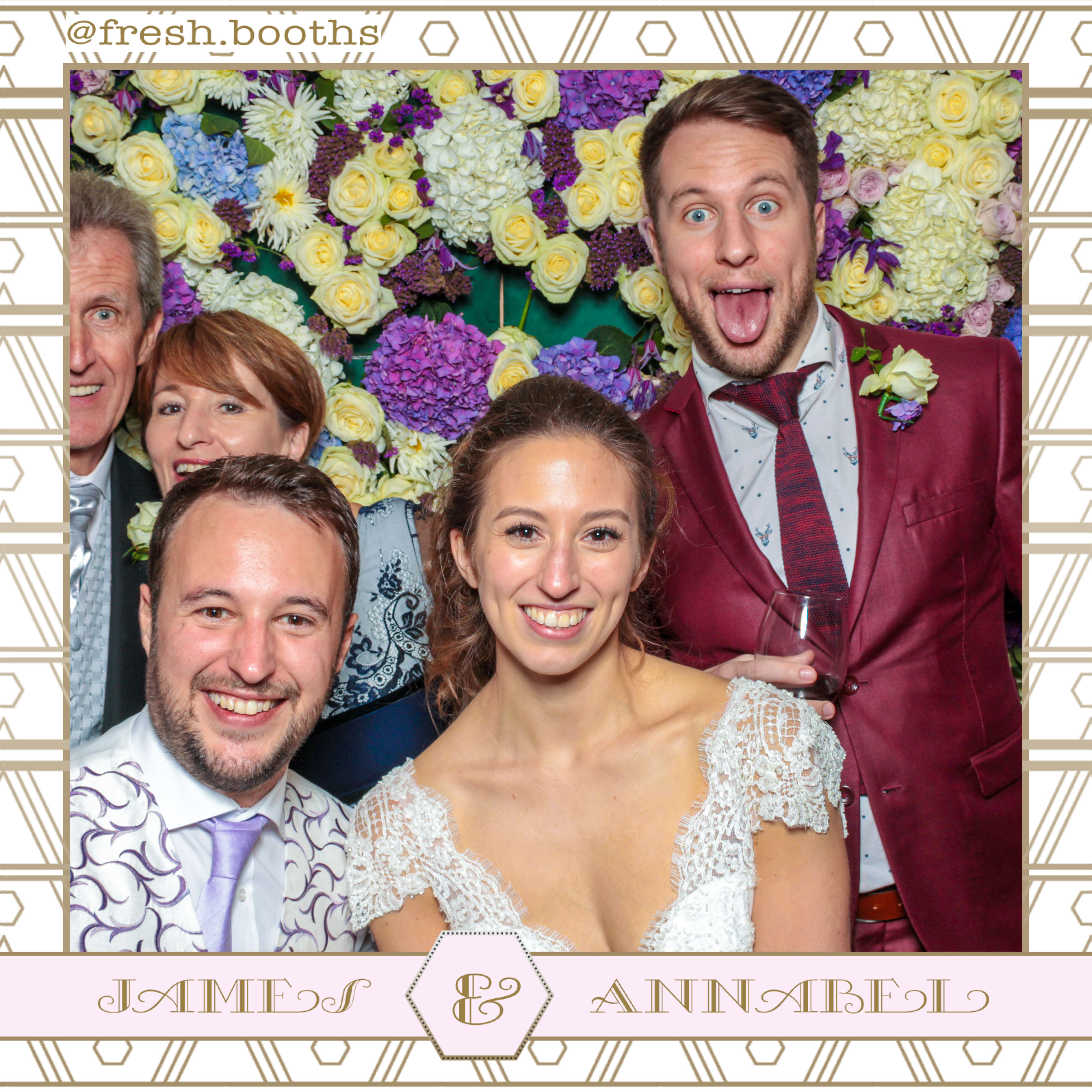 James & Annabel Wedding | View more photos from the event at gallery.freshbooths.com/u/FreshBooths/James-Annabel-Wedding