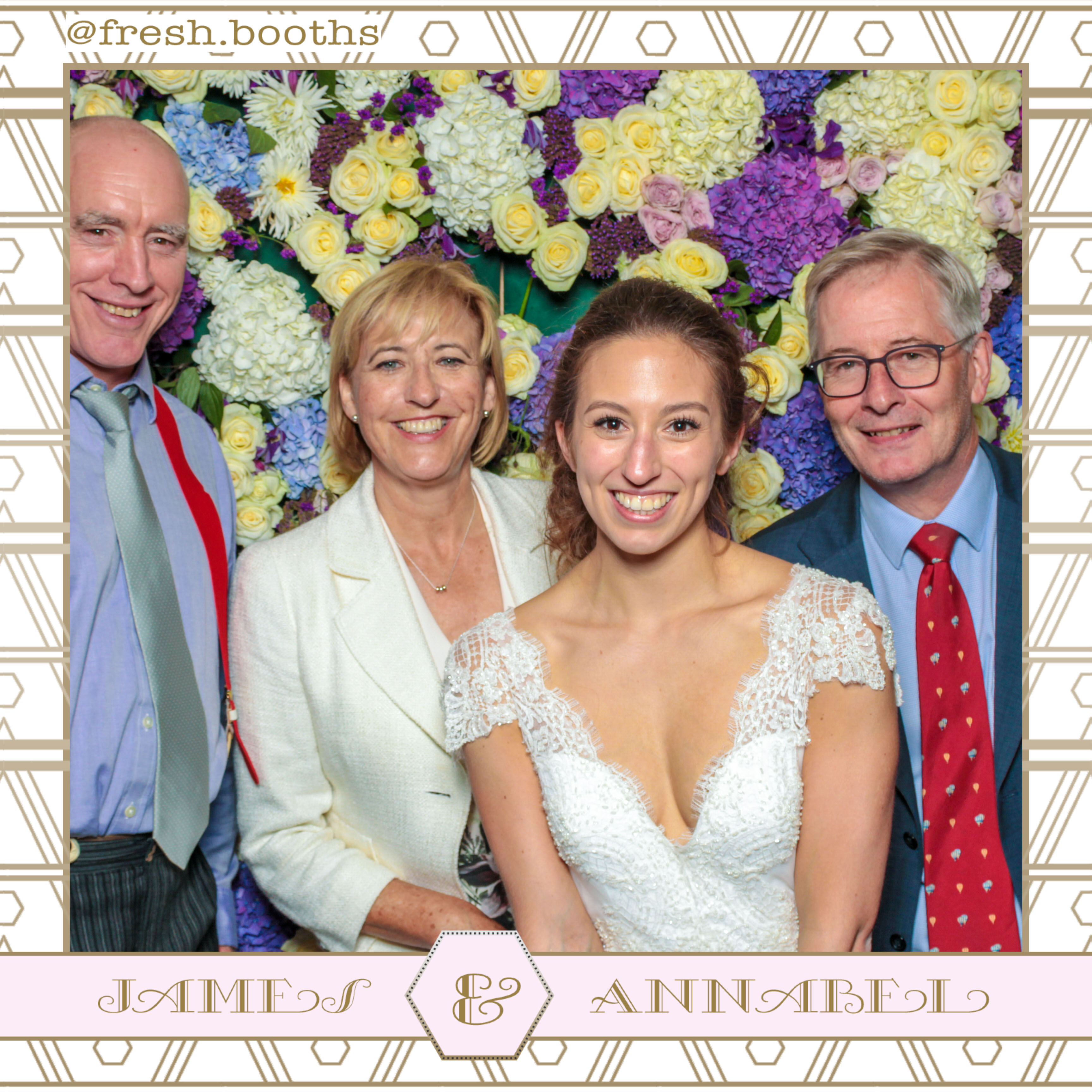 James & Annabel Wedding | View more photos from the event at gallery.freshbooths.com/u/FreshBooths/James-Annabel-Wedding