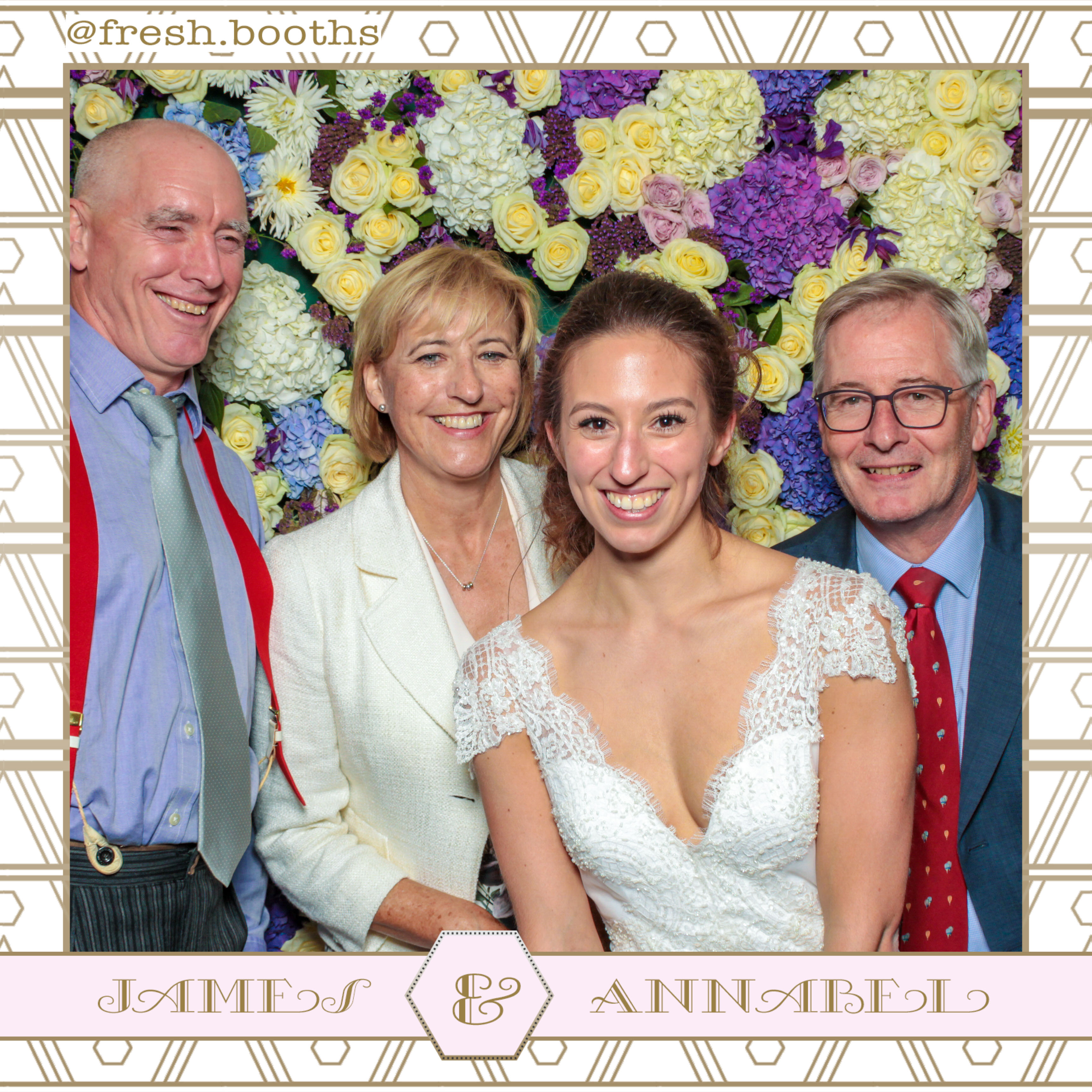James & Annabel Wedding | View more photos from the event at gallery.freshbooths.com/u/FreshBooths/James-Annabel-Wedding